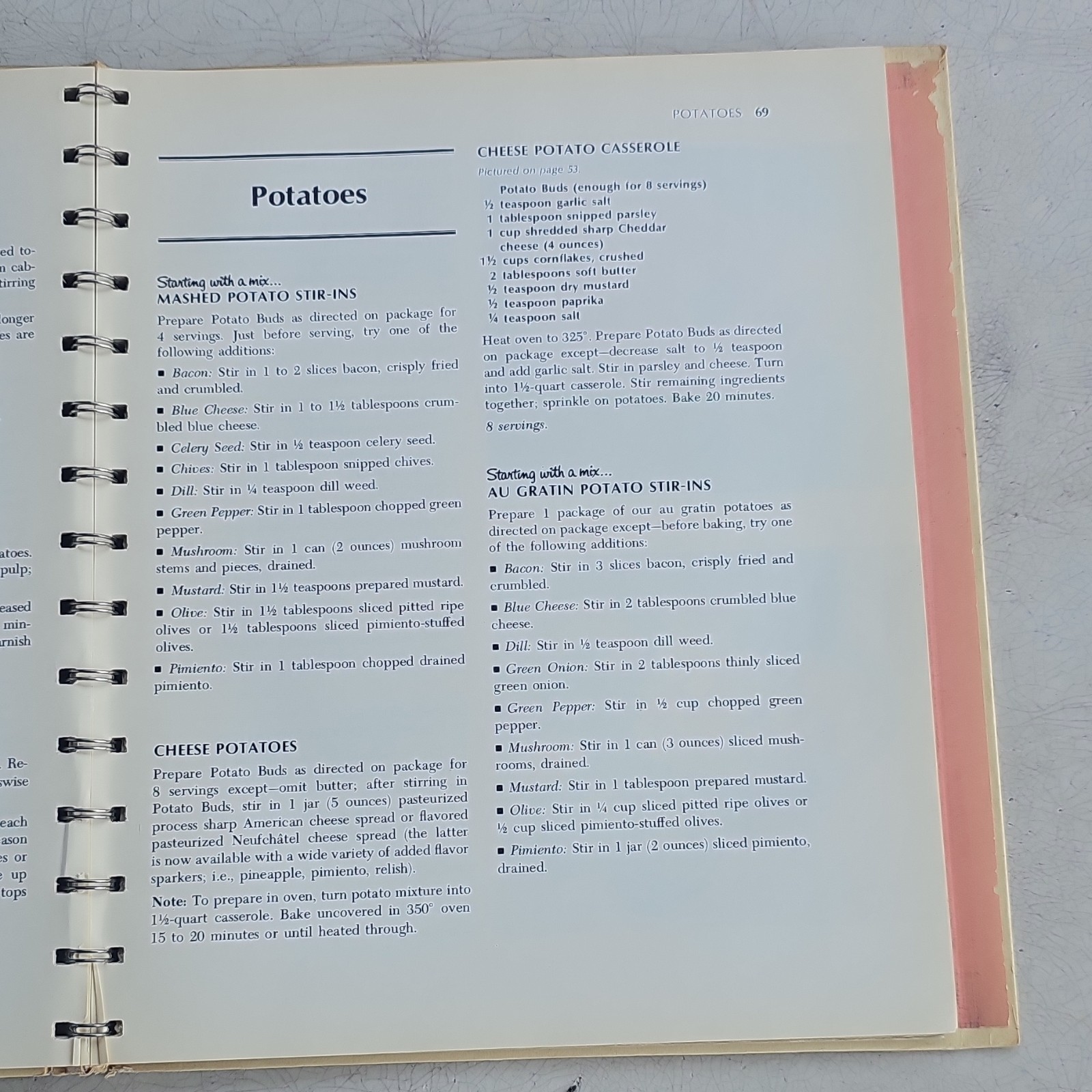 Betty Crocker Good and Easy Cookbook 1971 First Printing Spiral Bound