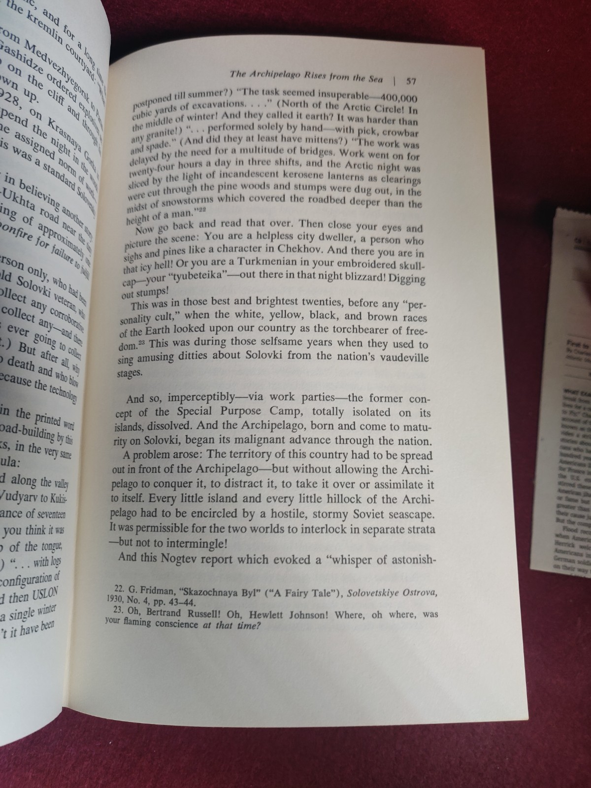Vintage 1975 The Gulag Archipelago Two By Solzhenitsyn First Edition HB/DJ