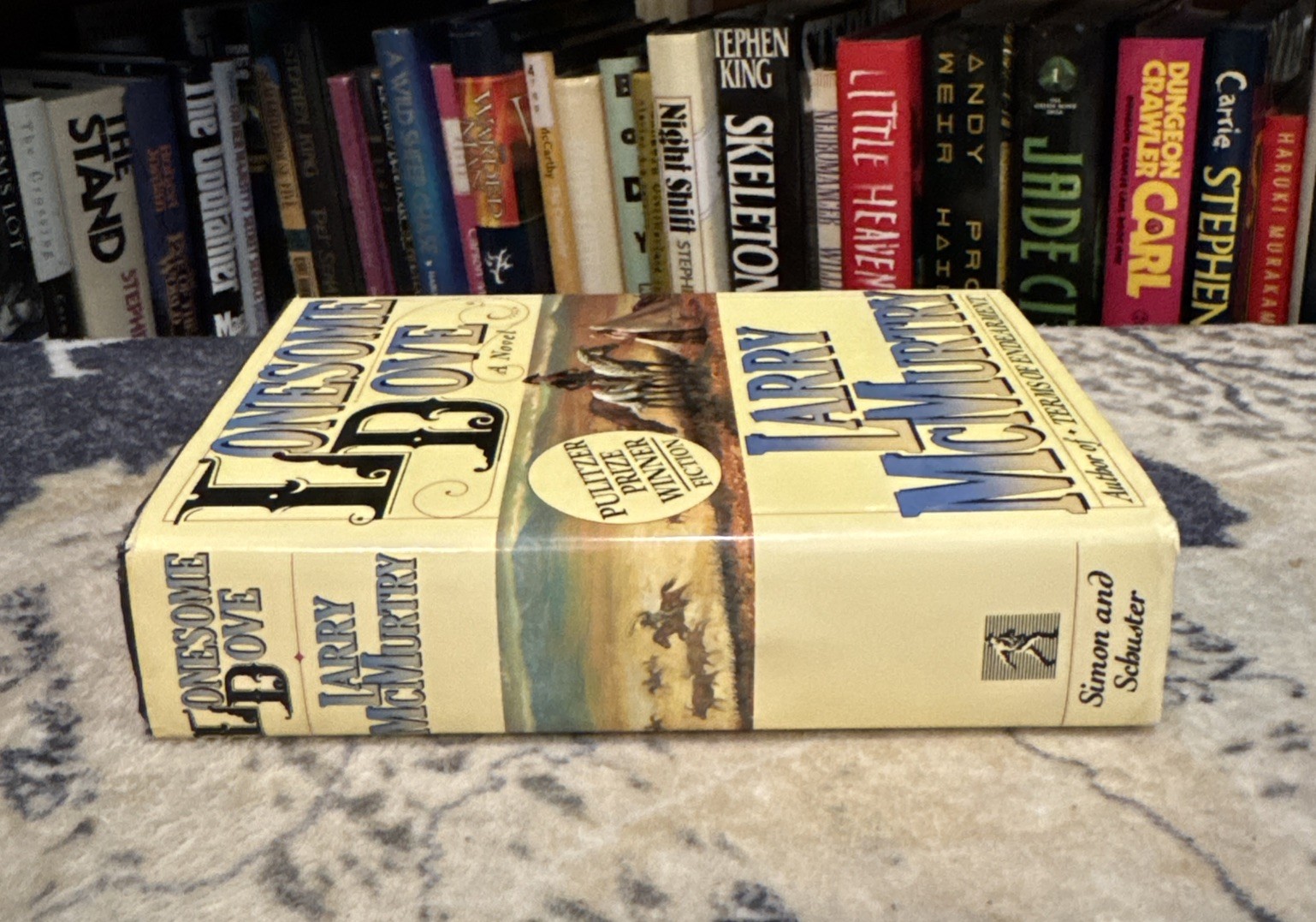Lonesome Dove – Larry McMurtry (1985, Hardcover) First Edition/Late, ROUGH Cond.