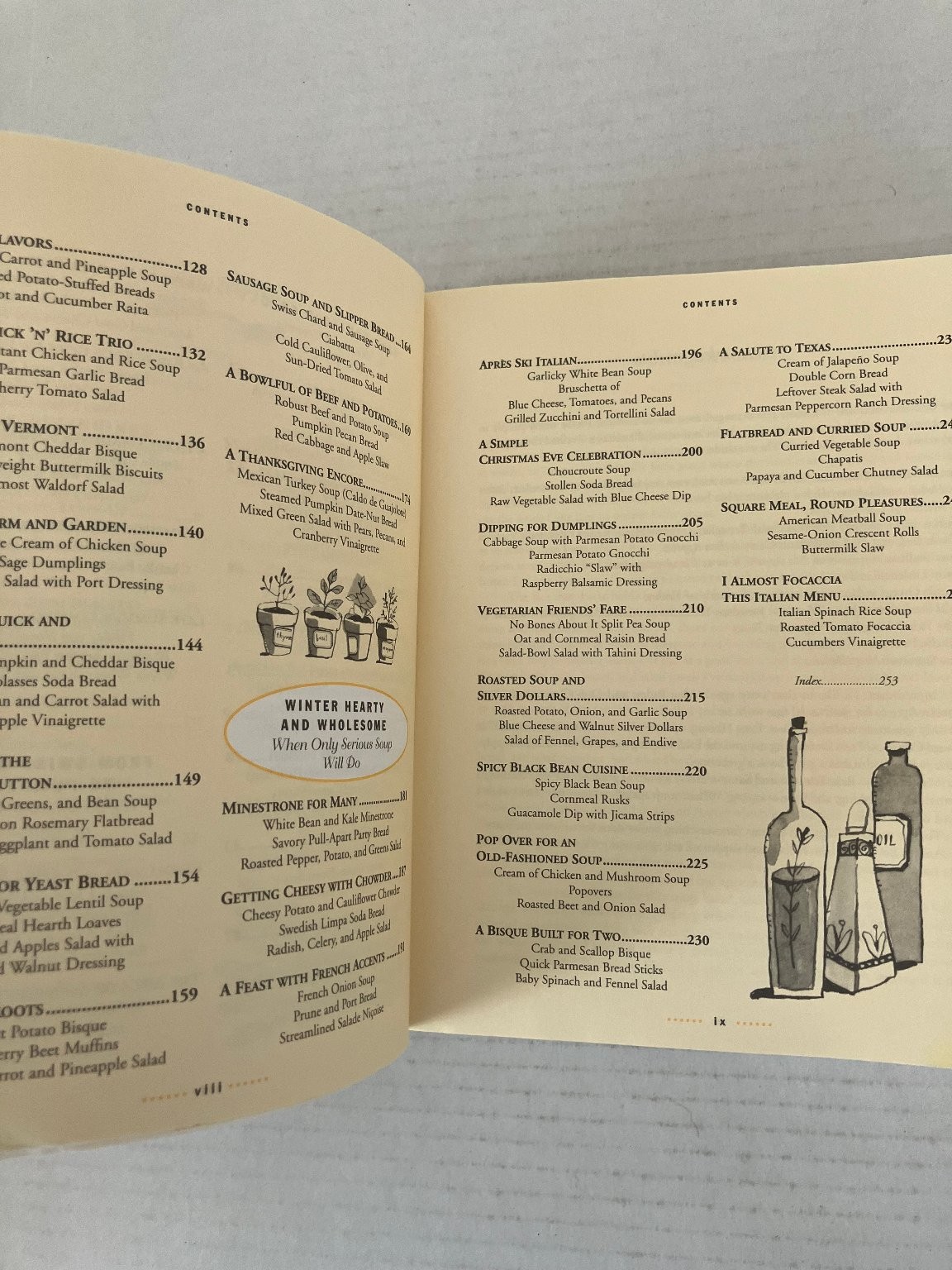 Soup Makes the Meal Ken Haedrich 2001 Cookbook Recipes Harvard Common Press PB