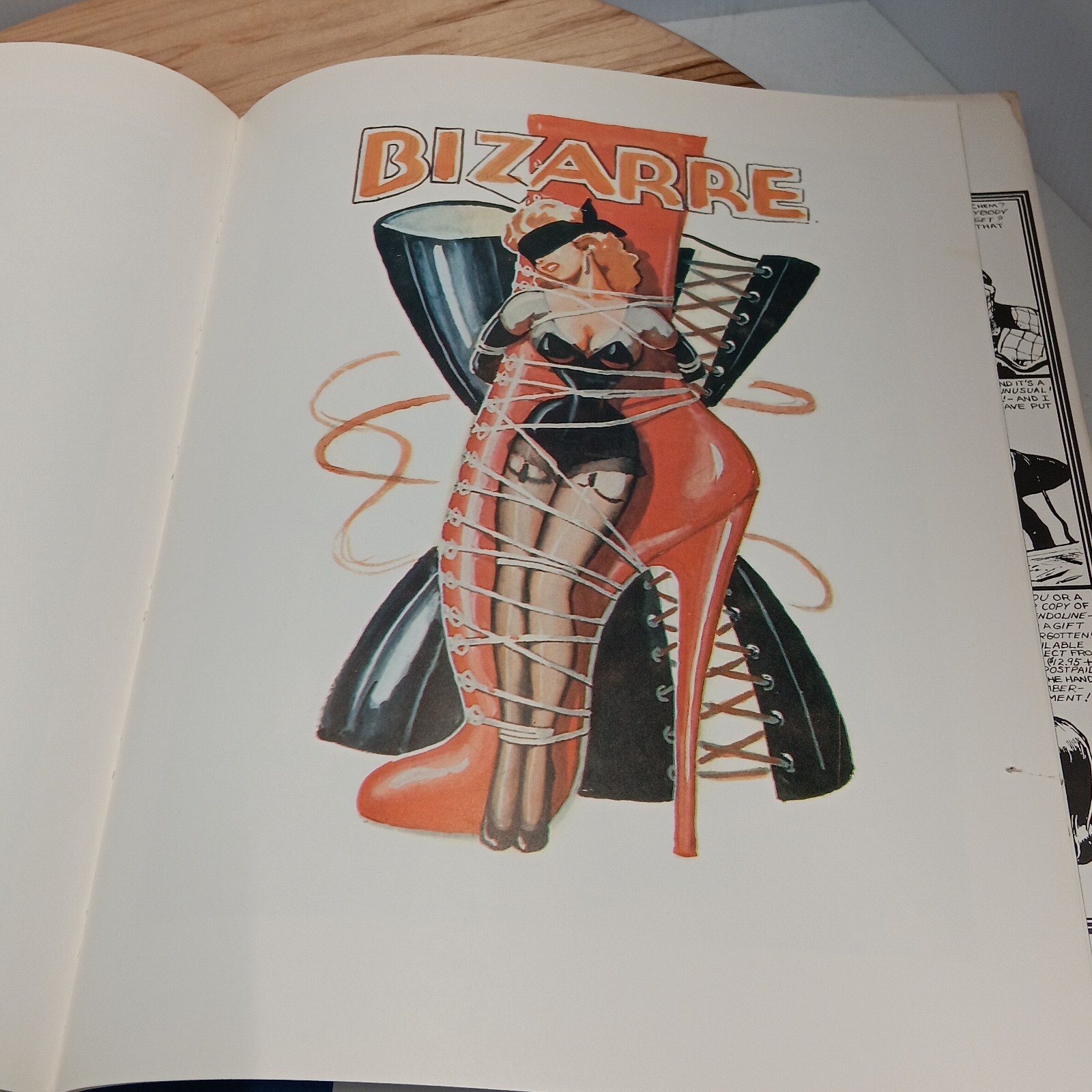 ADVENTURES OF SWEET GWENDOLINE, 2ND EDITION By John Willie – Hard Cover W/ DJ