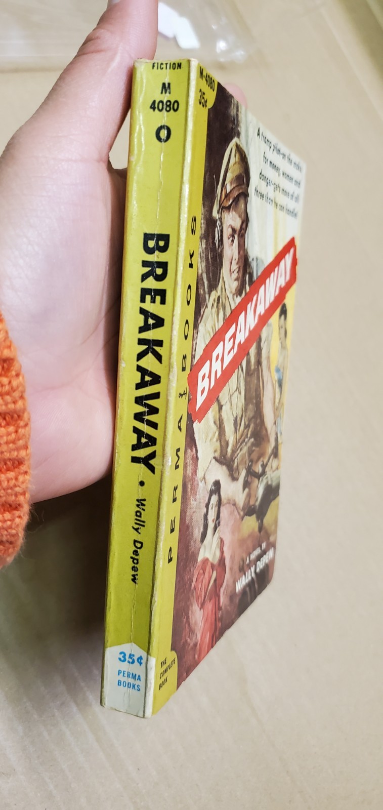 Breakaway By Wally Depew Permabooks 1957 Paperback