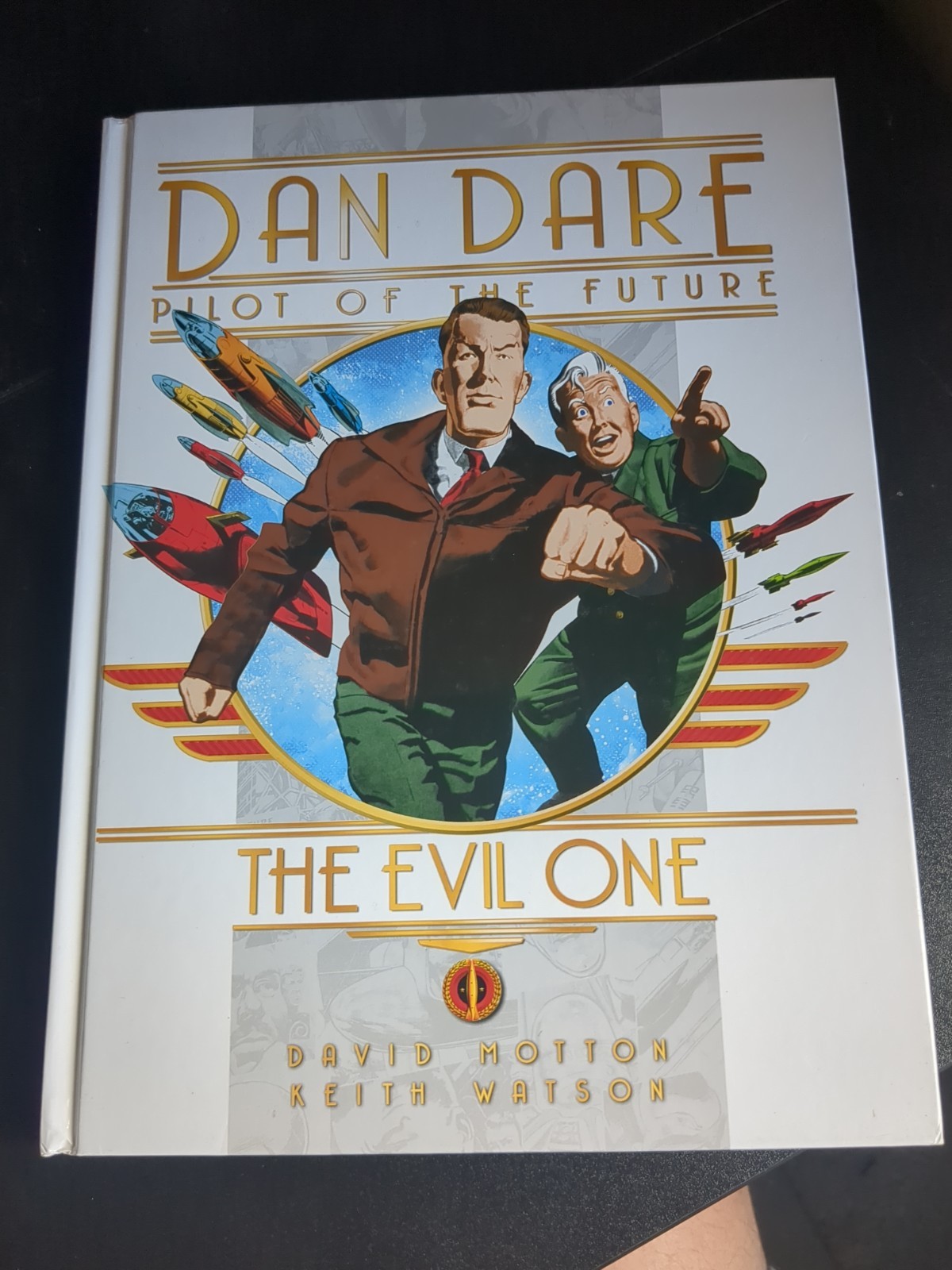 Dan Dare: The Evil One David Morton Keith Watson HC Titan Comics OOP HTF RARE