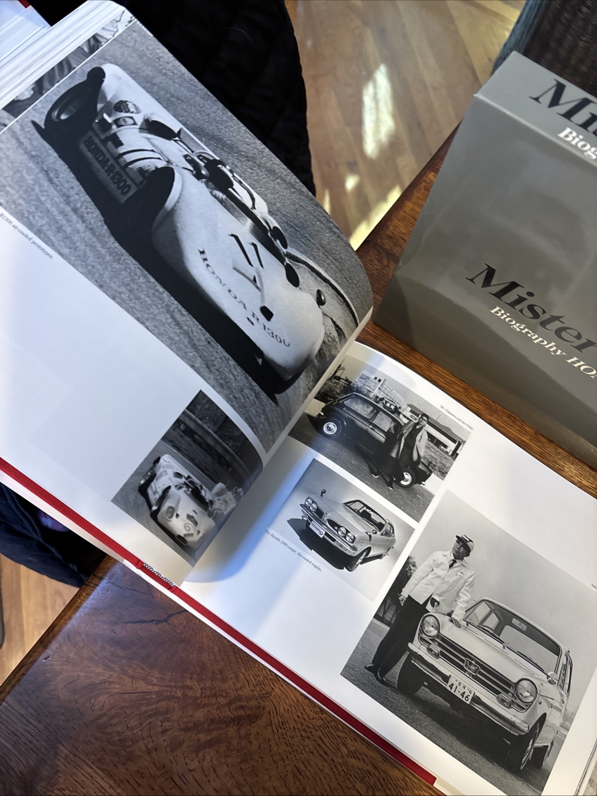 Mister Honda : Biography of Honda Soichiro, 1998 English Edition HB/DJ + Case
