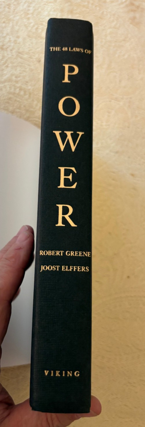Robert Greene, The 48 Laws of Power NY Viking 1998 1st Ed, 2nd printing DJ Fine