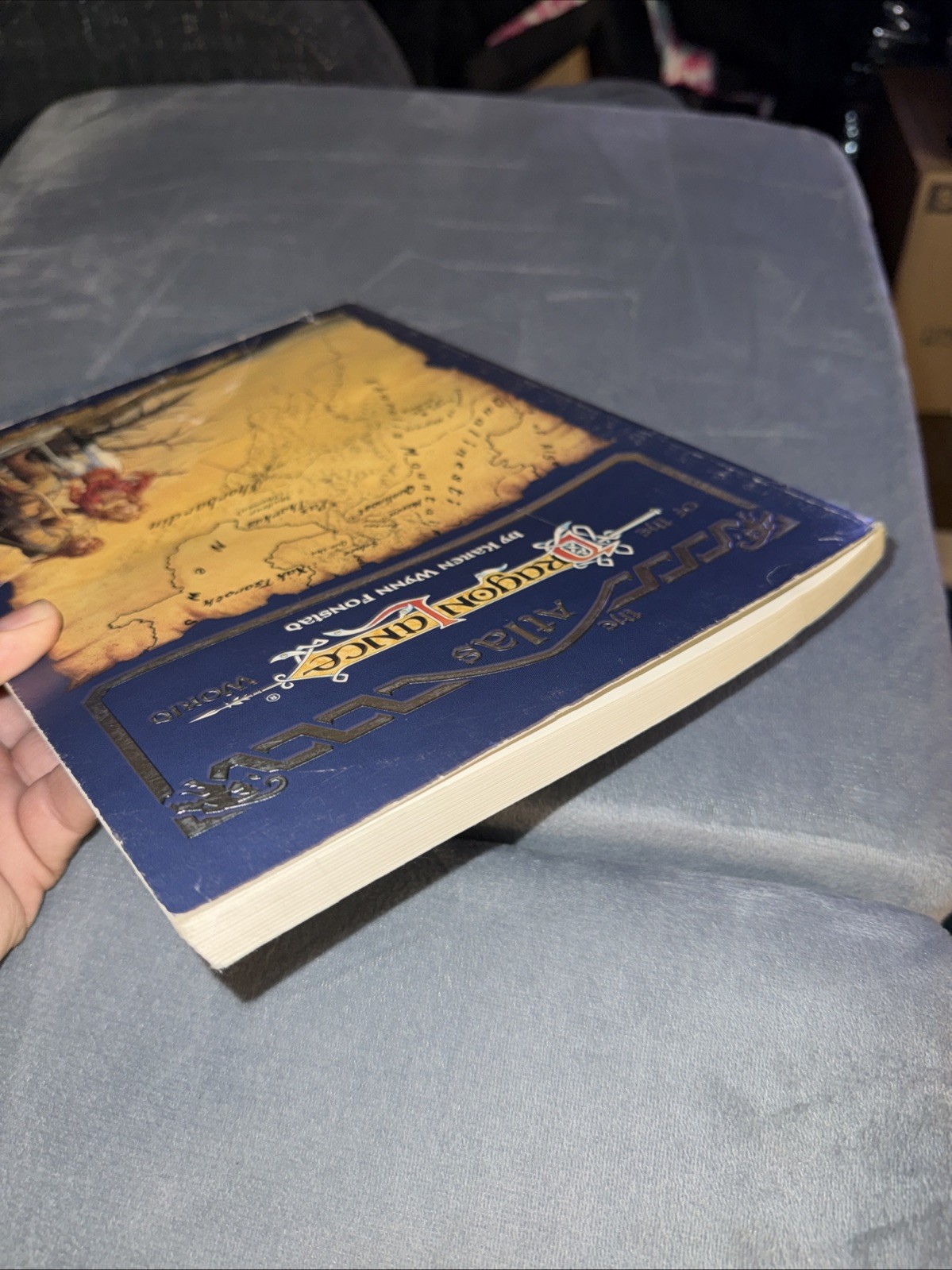 Atlas of the DRAGONLANCE World – TSR Karen Wynn Fonstad 1987 1st Printing 8448