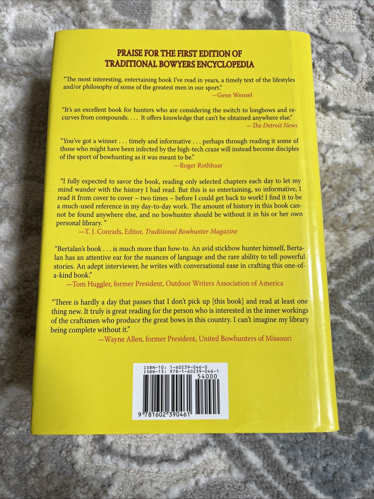 Traditional Bowyers Encyclopedia – Dan Bertalan