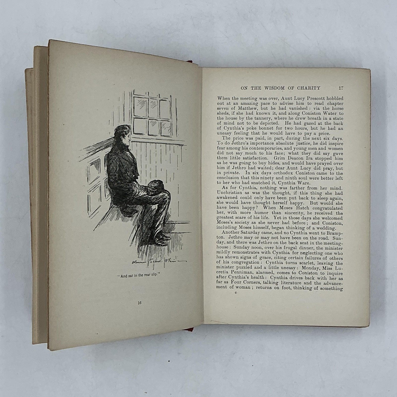Vintage CONISTON Winston Churchill The Macmillan Company 1912 Hardcover Maroon