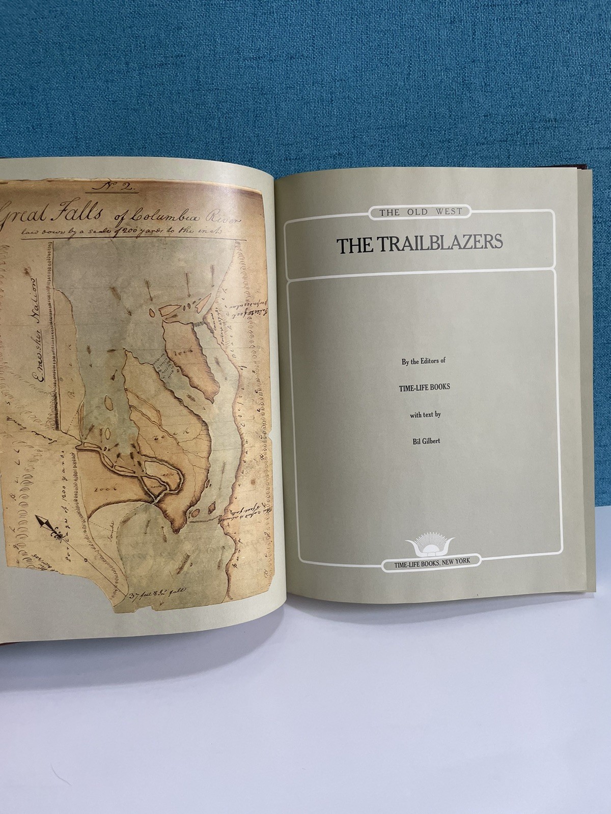 Time Life Books The Old West Series The Trailblazers Leatherette Hardcover