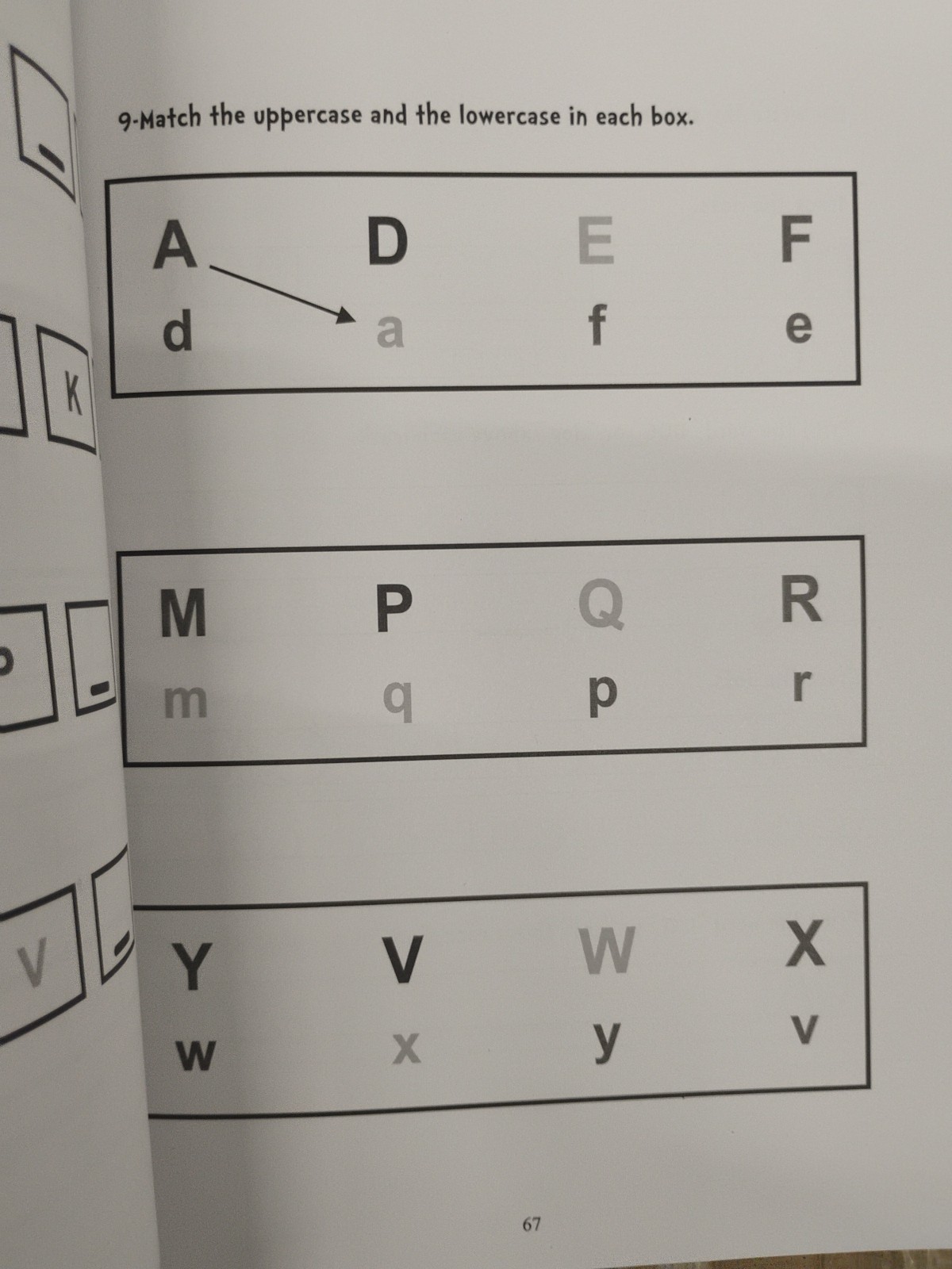 Learn-to-write Letters And Numbers: Handwriting Practice For Kids / Kindergarten