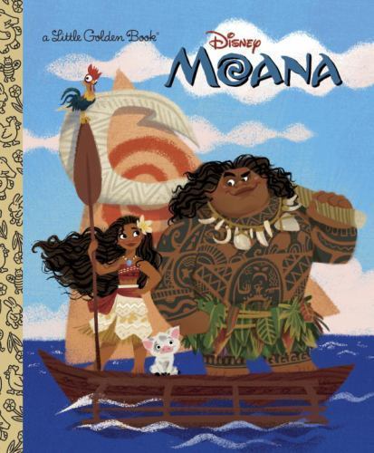 Moana Little Golden Book; Disney Moana – 9780736436038, Hitchcock, hardcover