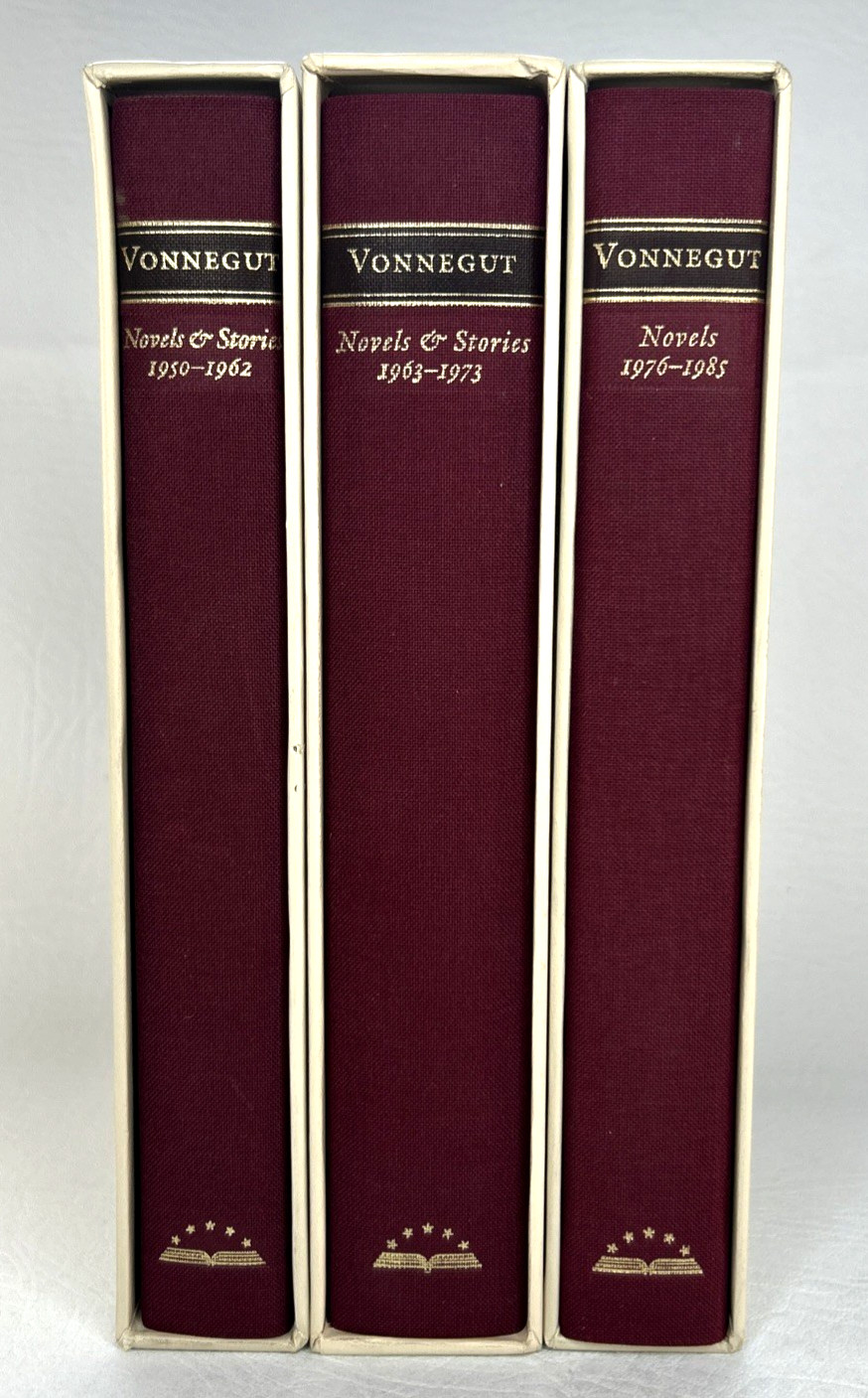 Kurt Vonnegut Novels Short Stories 1950-1985 Library of America HC 3 Vol Set