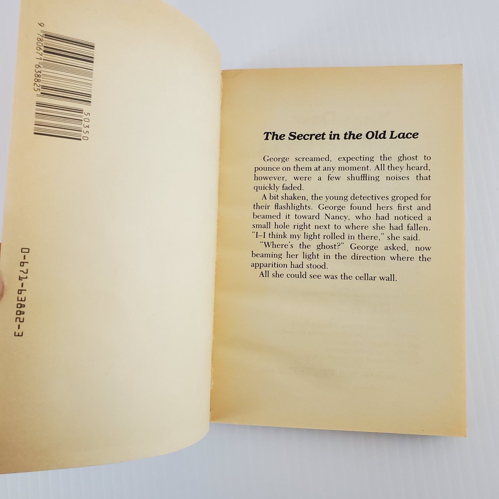 Nancy Drew The Secret In The Old Lace #59 Minstrel VTG Cover Carolyn Keene 1988