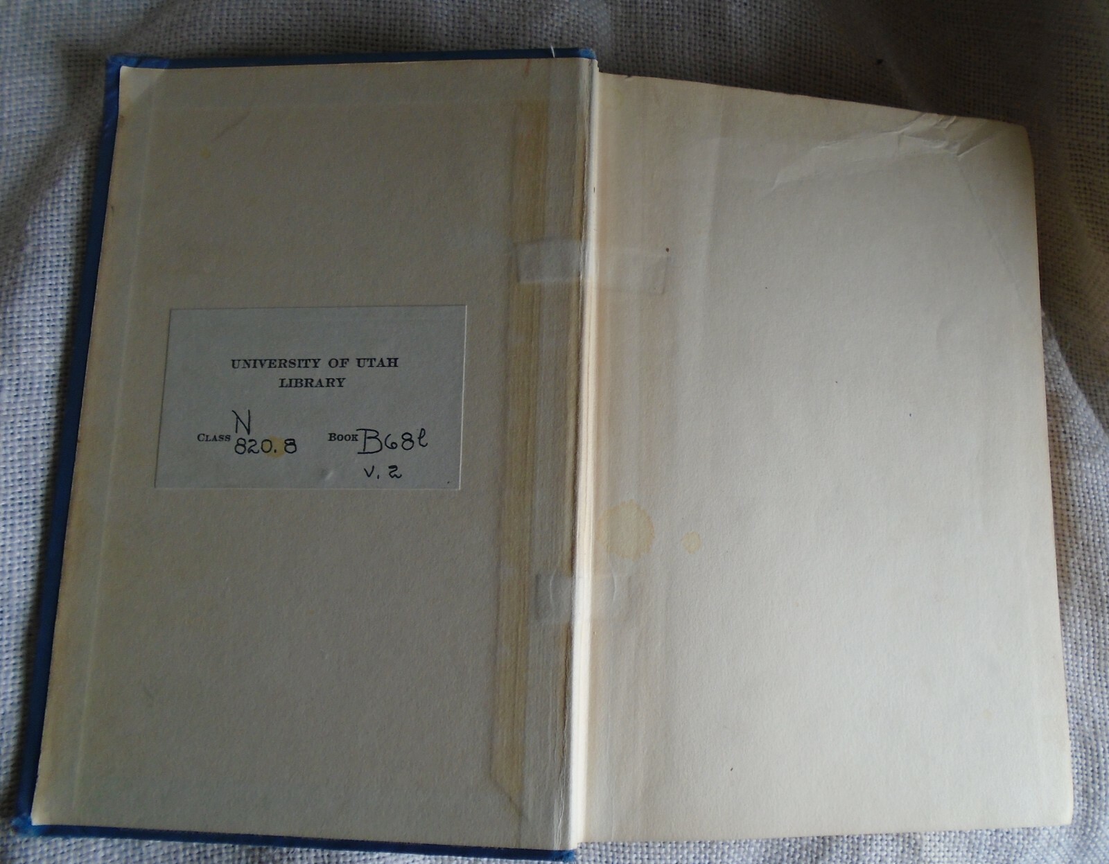 Literature in the Junior High School Book Two 1933 Hardcover Bolenius