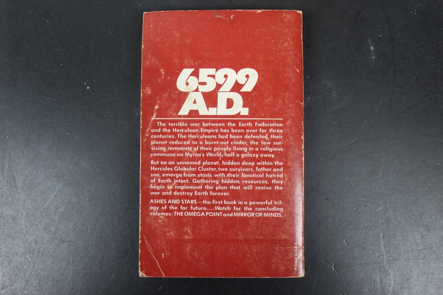 Ashes & Stars George Zebrowski 1977 First Ace Printing Science Fiction Ace Books