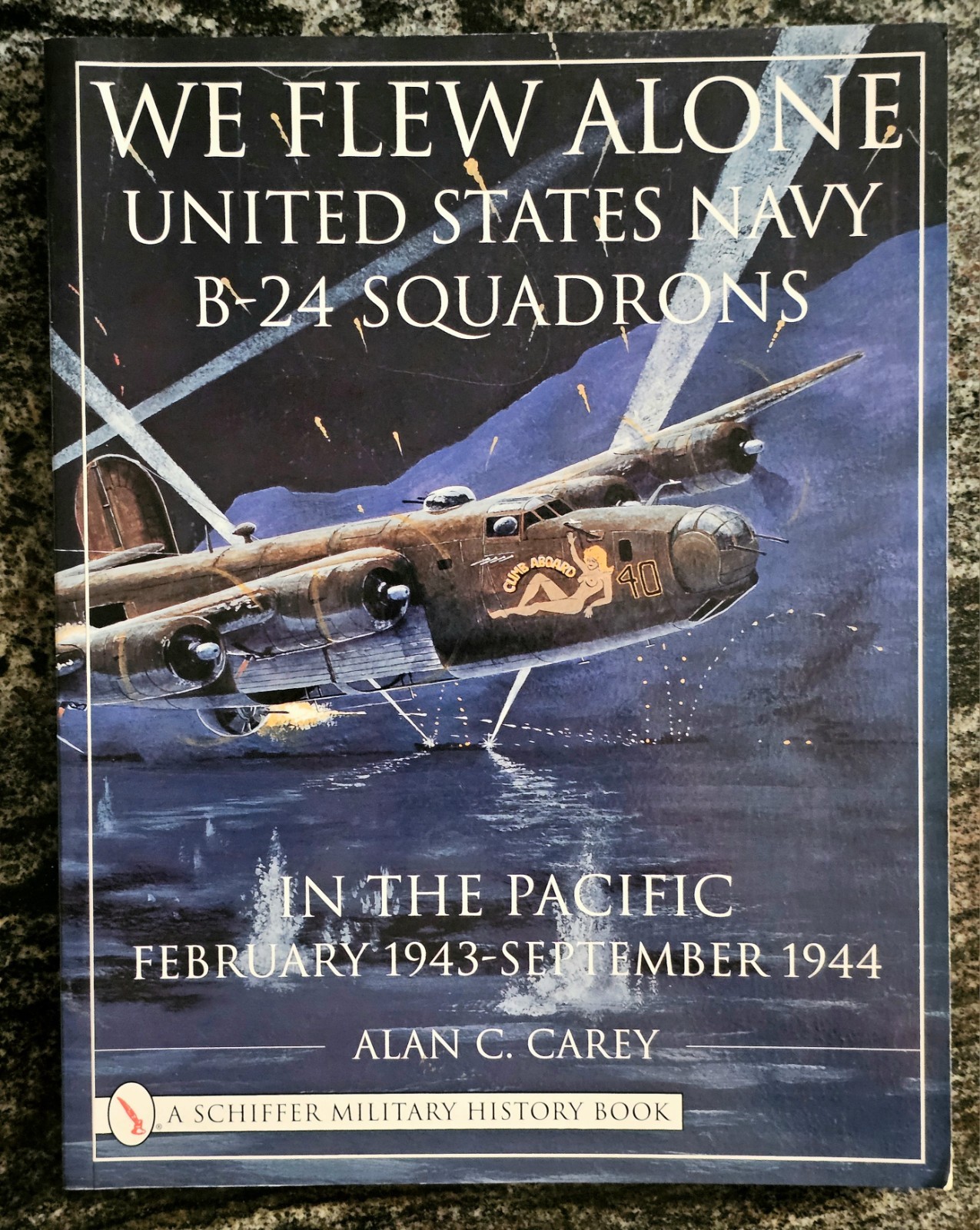 World War II Navy Books (3), Vintage 1979-2000, Paperback (2) & Hardcover (1)