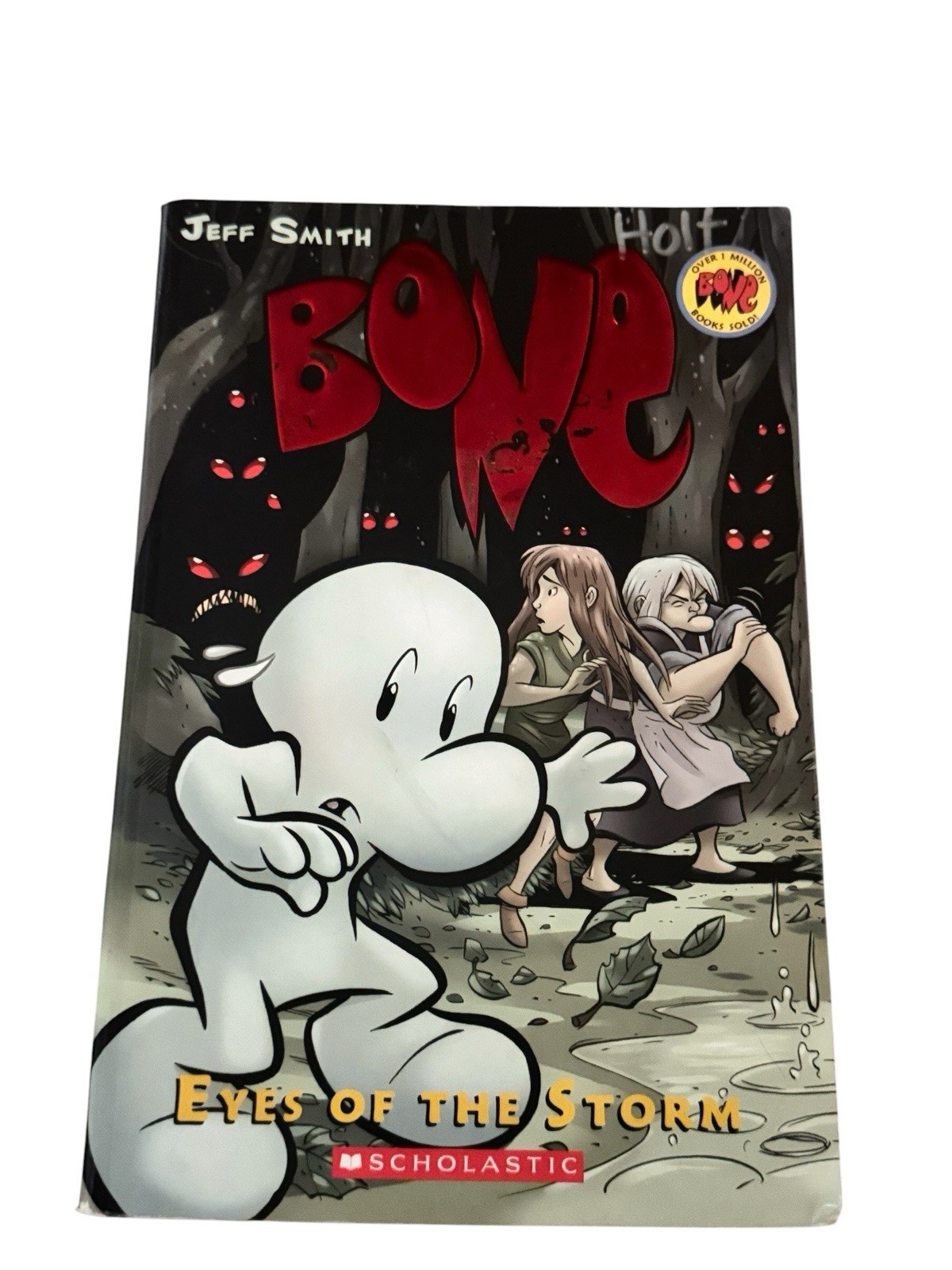 Lot of 3 Bone Graphic Novels Jeff Smith Graphix Scholastic 3rd Grade