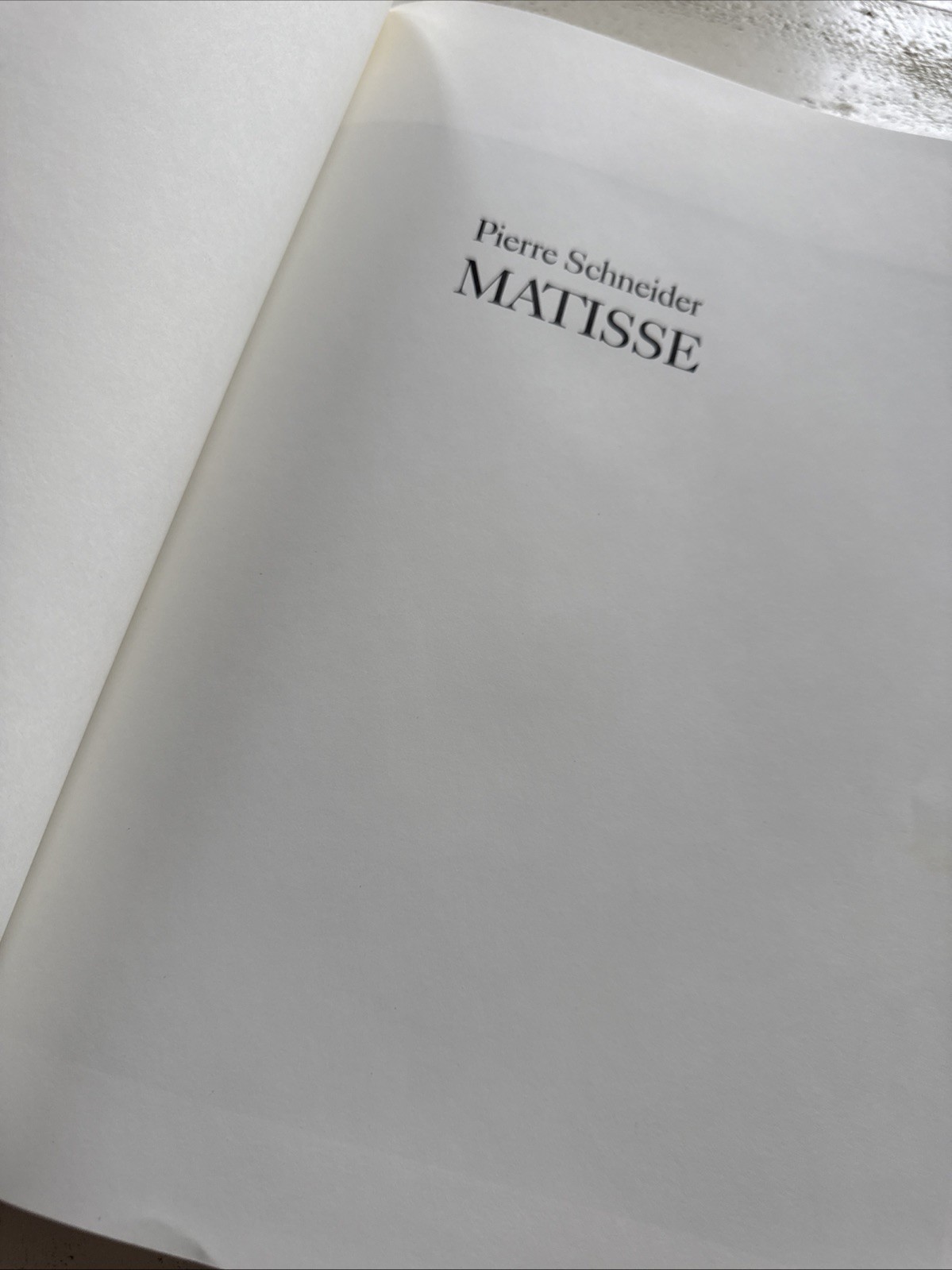 Matisse Pierre Schneider HC Art Monograph Prestel 1984 German Edition