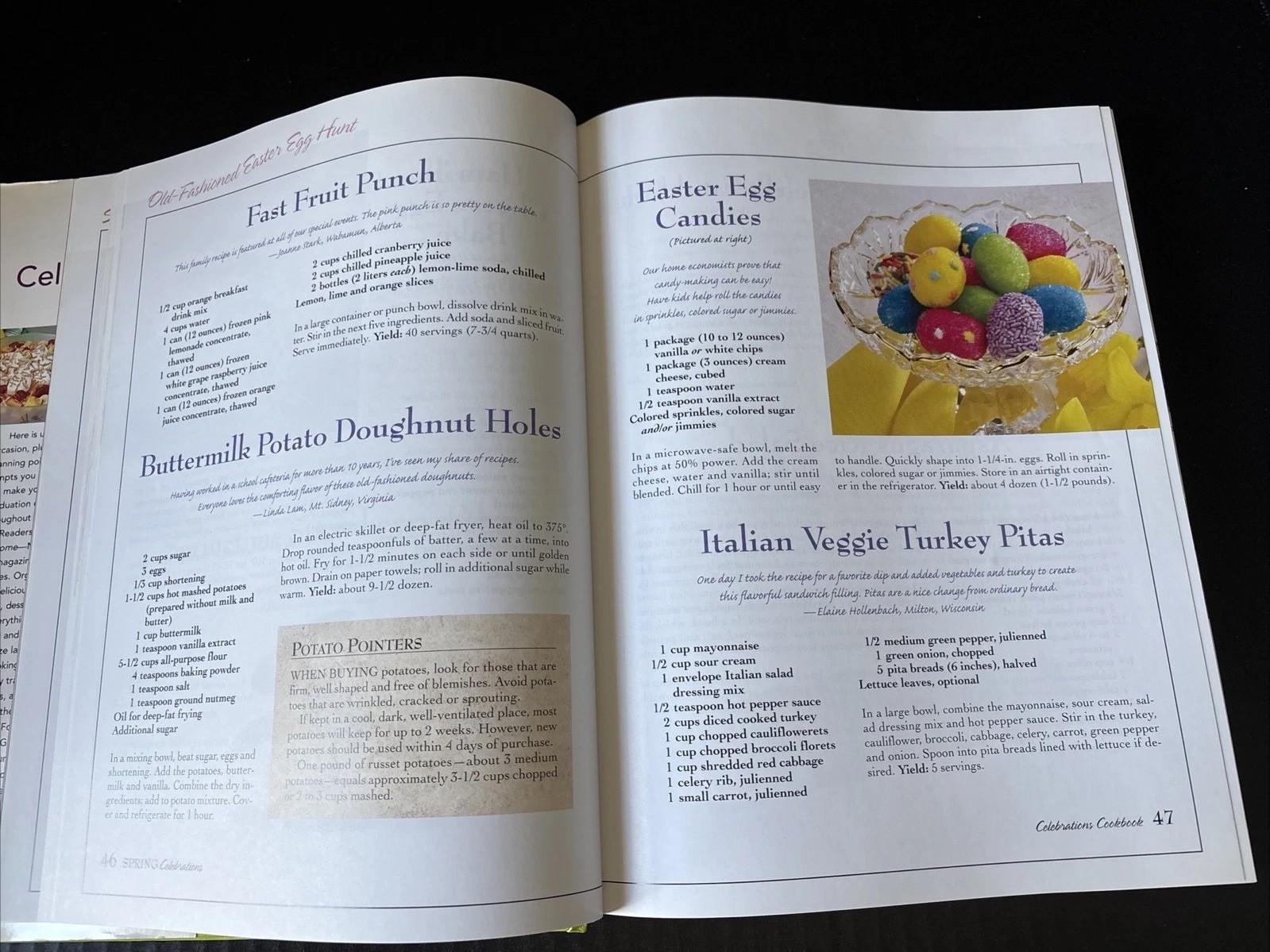TASTE OF HOME CELEBRATIONS COOKBOOK-432 PAGES-HARDBACK