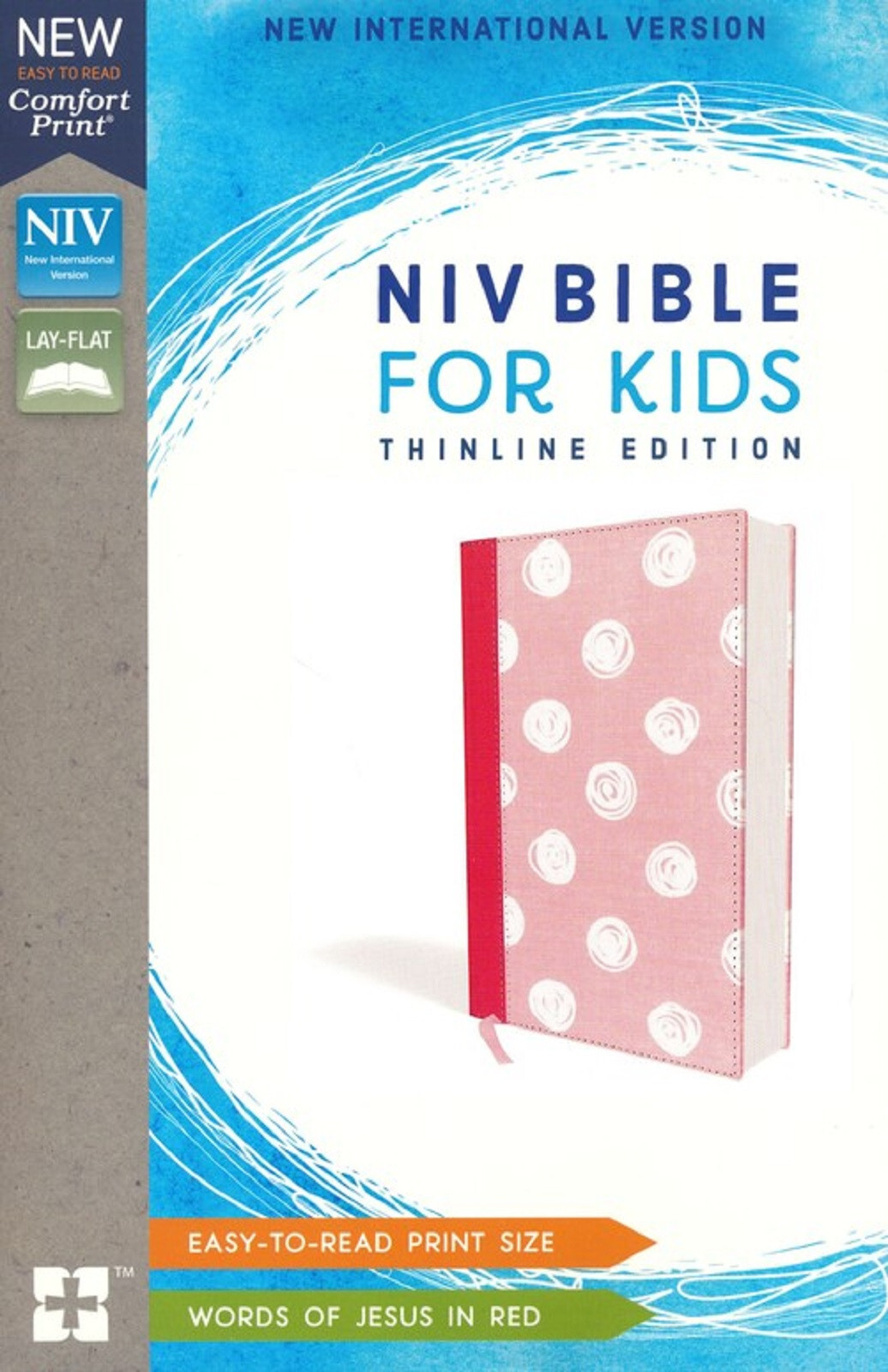 Niv Bible for Kids Cloth Over Board, Pink, Red Letter, BRAND NEW in Shrink Wrap!