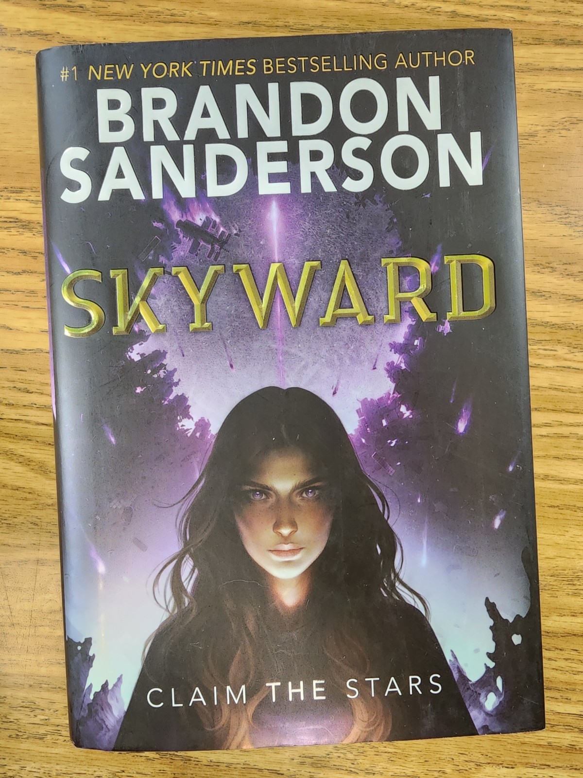 SIGNED #3451 Brandon Sanderson Skyward Series 1st Edition, 1st Printing
