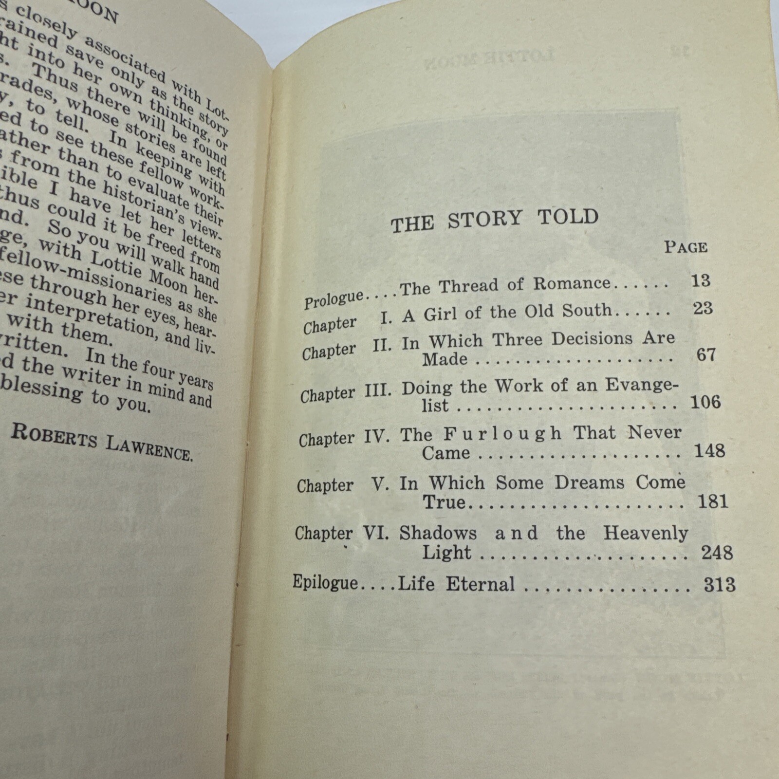 Lottie Moon Una Roberts Lawrence 1927 Nash Tennessee Baptist Sunday School Board