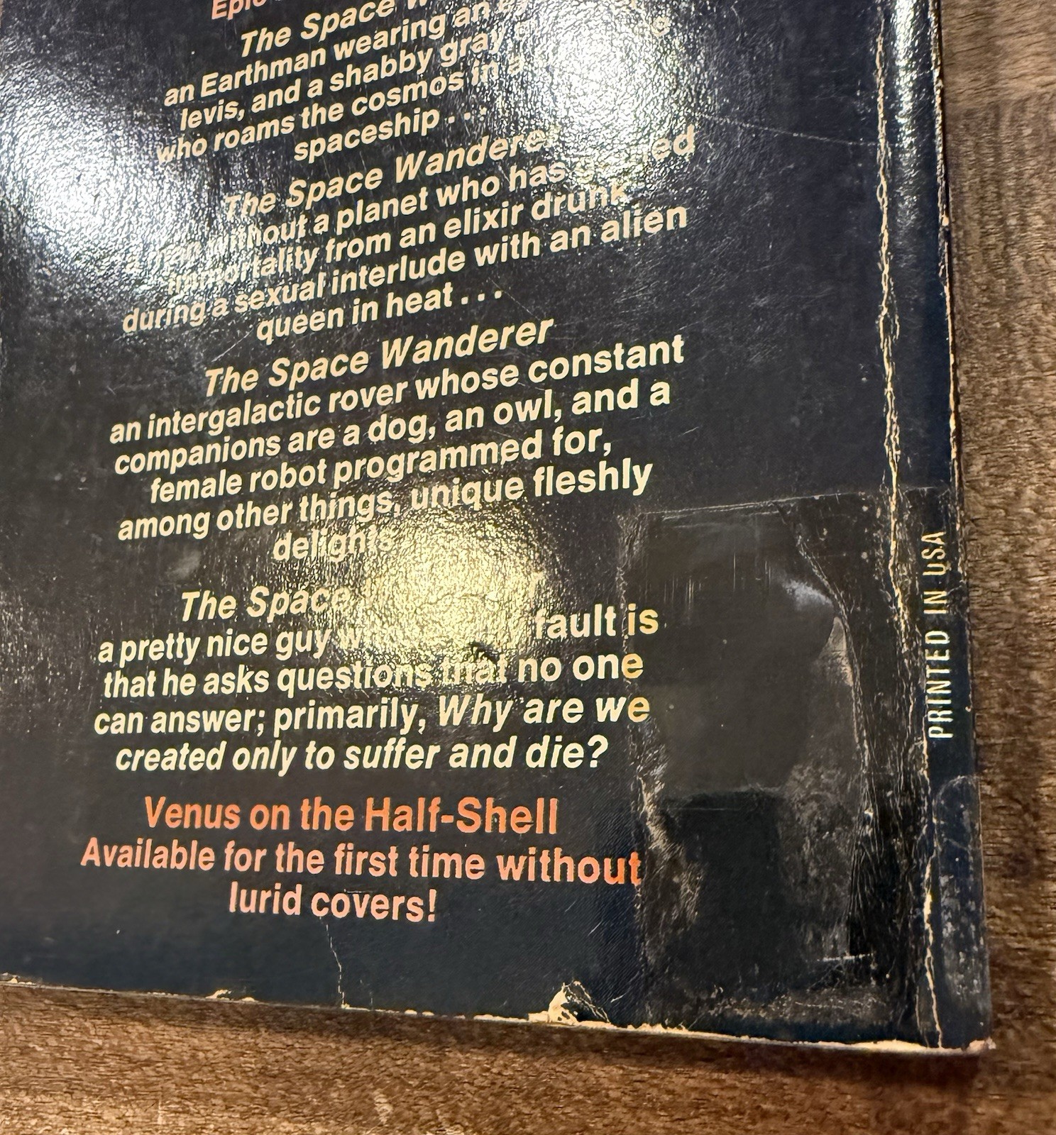 Kilgore Trout – Venus on the Half-Shell – Dell 2nd Printing Vintage 1975