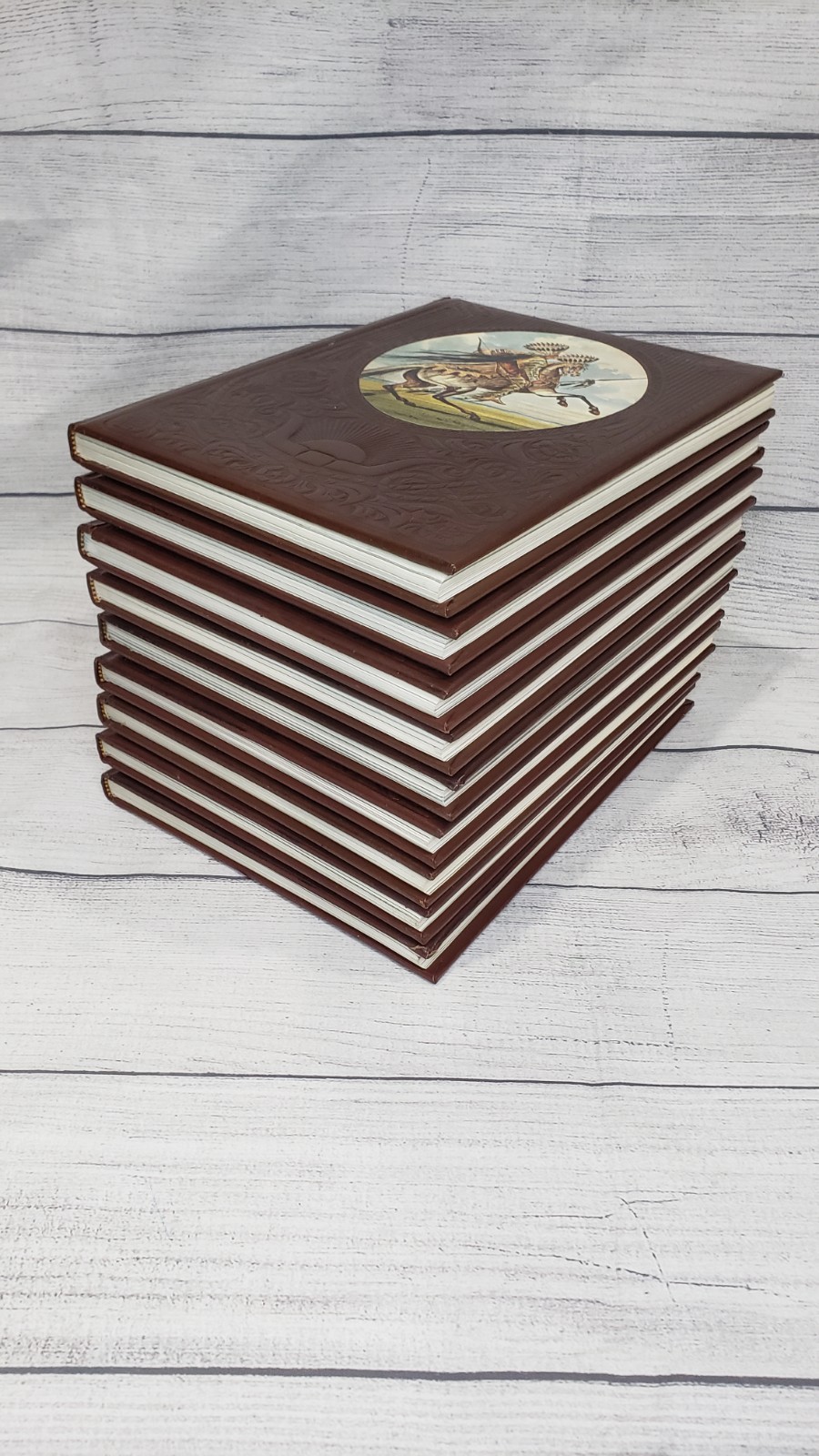 Time Life Books The Old West Series Set of 9 Hardcover 1974 Embossed Cover