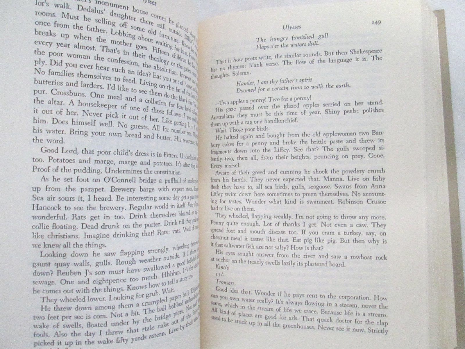 James Joyce 3 Book Set Viking Random House Ulysses Finnegan’s Wake Dubliners HC