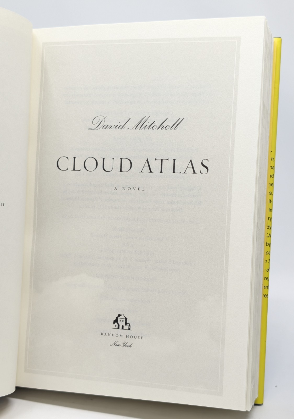 SIGNED David Mitchell, Cloud Atlas 20th Anniversary Edition (2024) Hardback