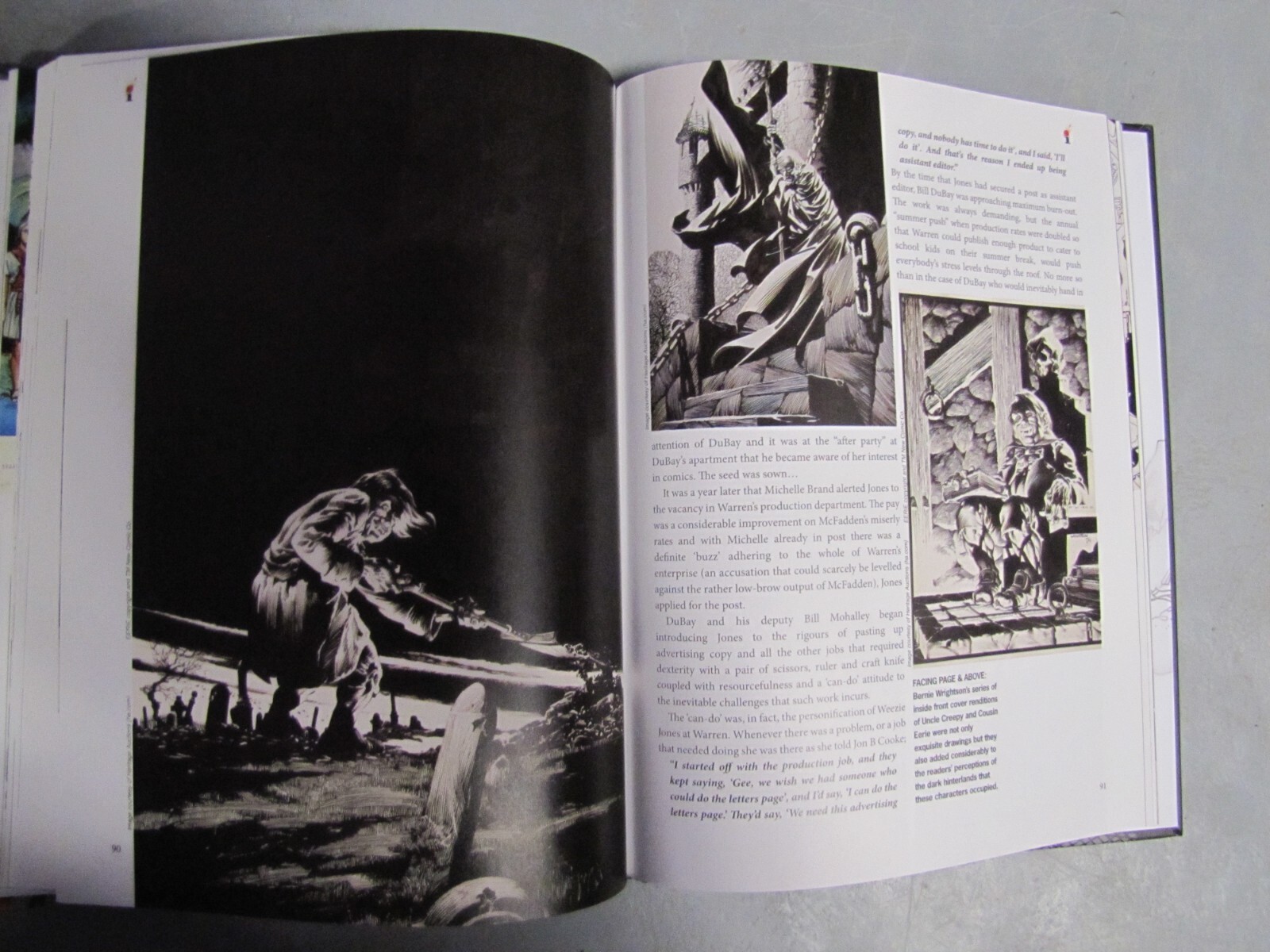 Illustrators–The History of Warren Magazines by Peter Richardson Hardback NEW