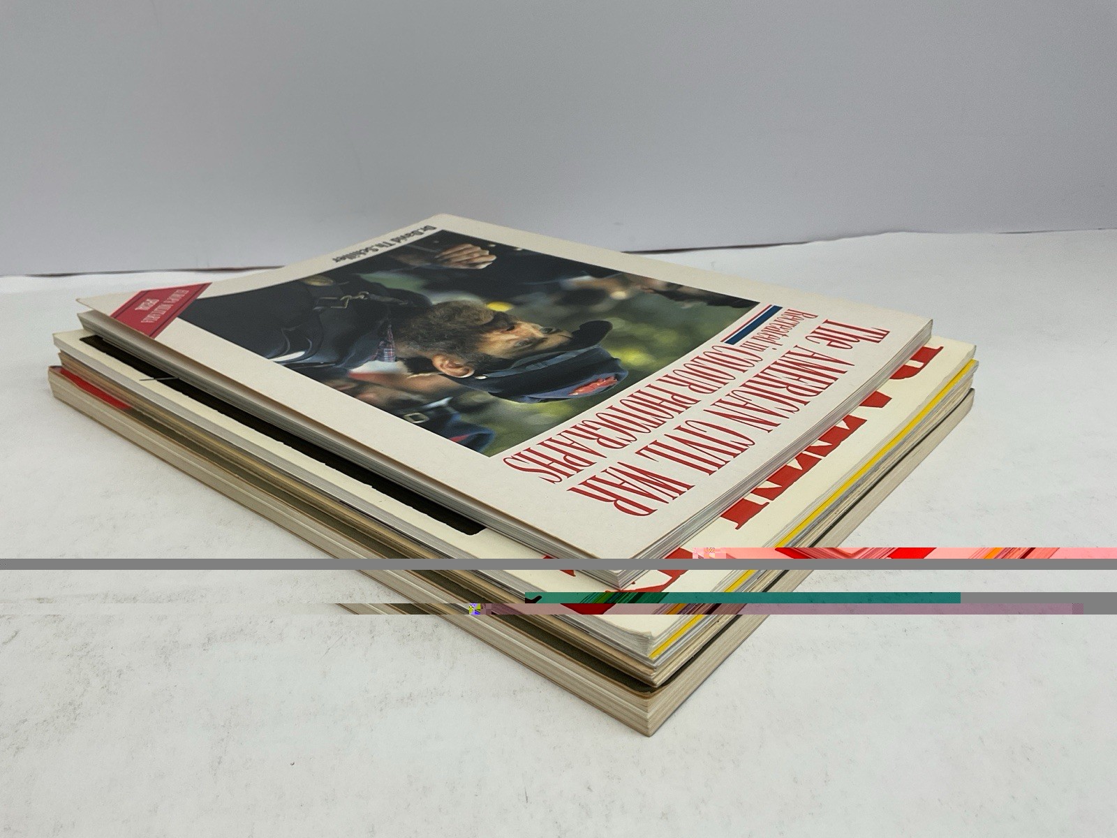 American Civil War Illustrated History Book Lot Of 5 Tactics Flags Vicksburg B09