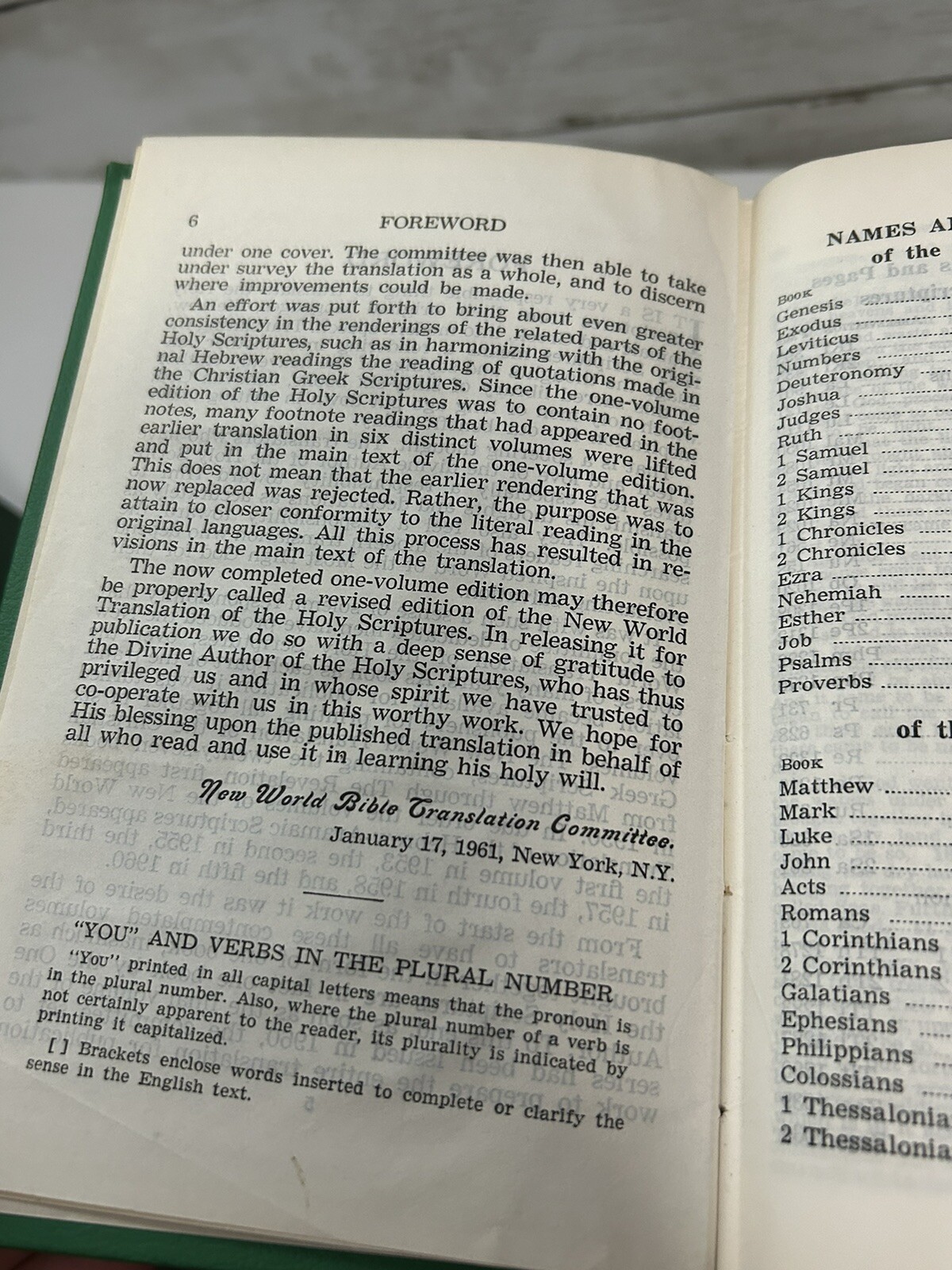 The New World Translation of THE HOLY Scriptures & Insight on Scripture Vol 1