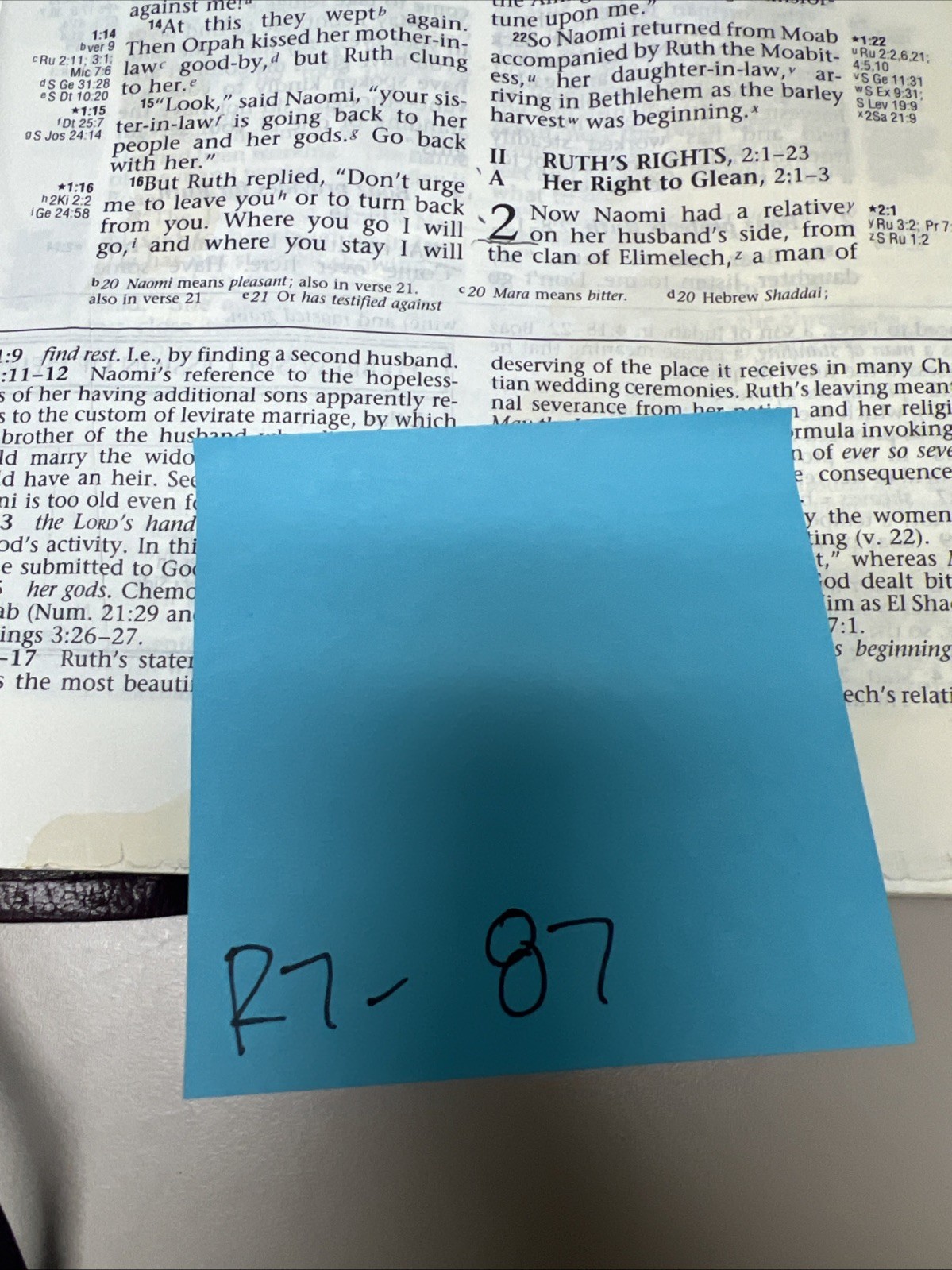 ✝️ NIV Ryrie Study Bible 1994 Text THUMB INDEXED 1994 Bonded Leather