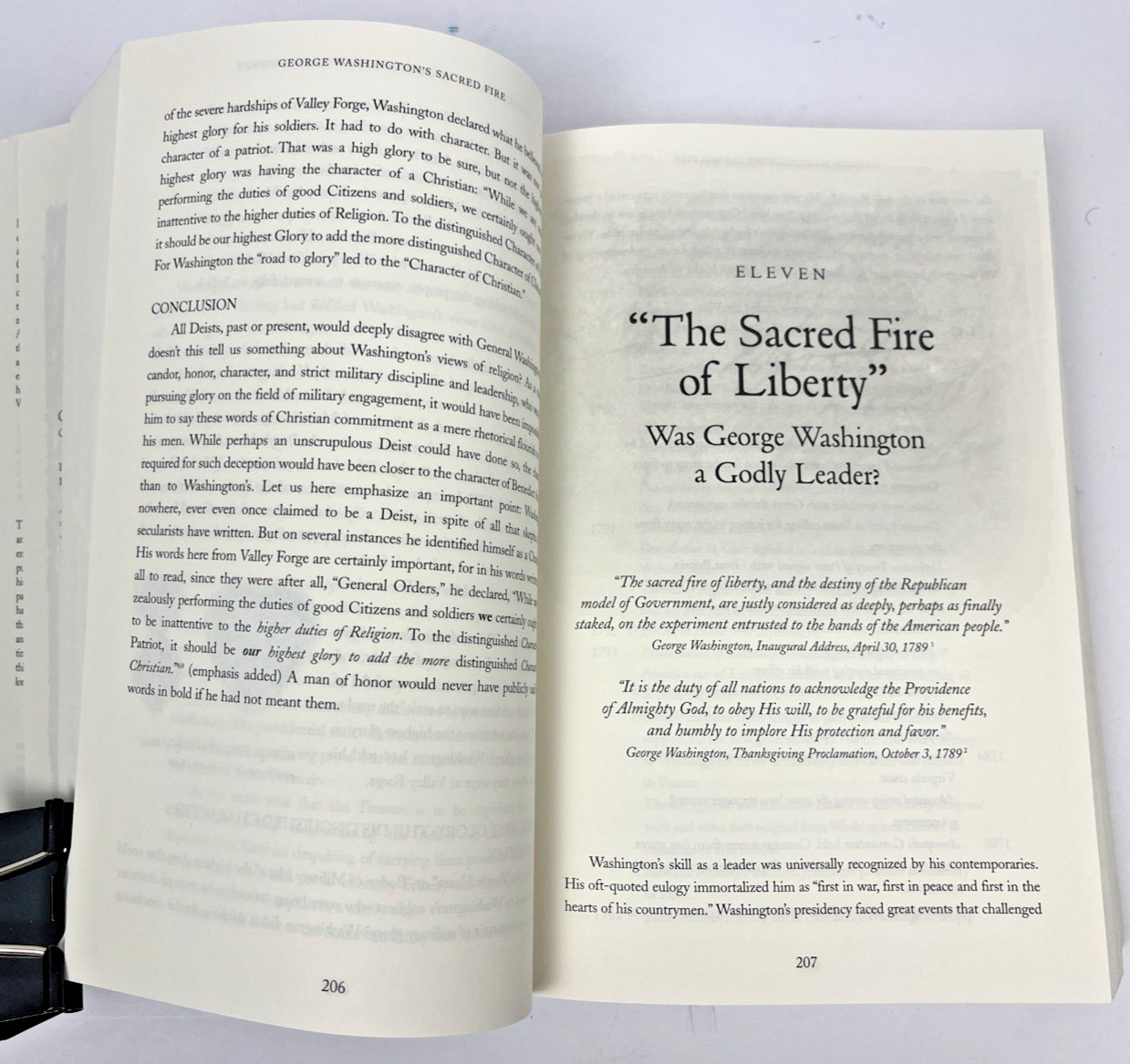 George Washington’s Sacred Fire Peter A. Lillback First Edition 2006 HC/DJ
