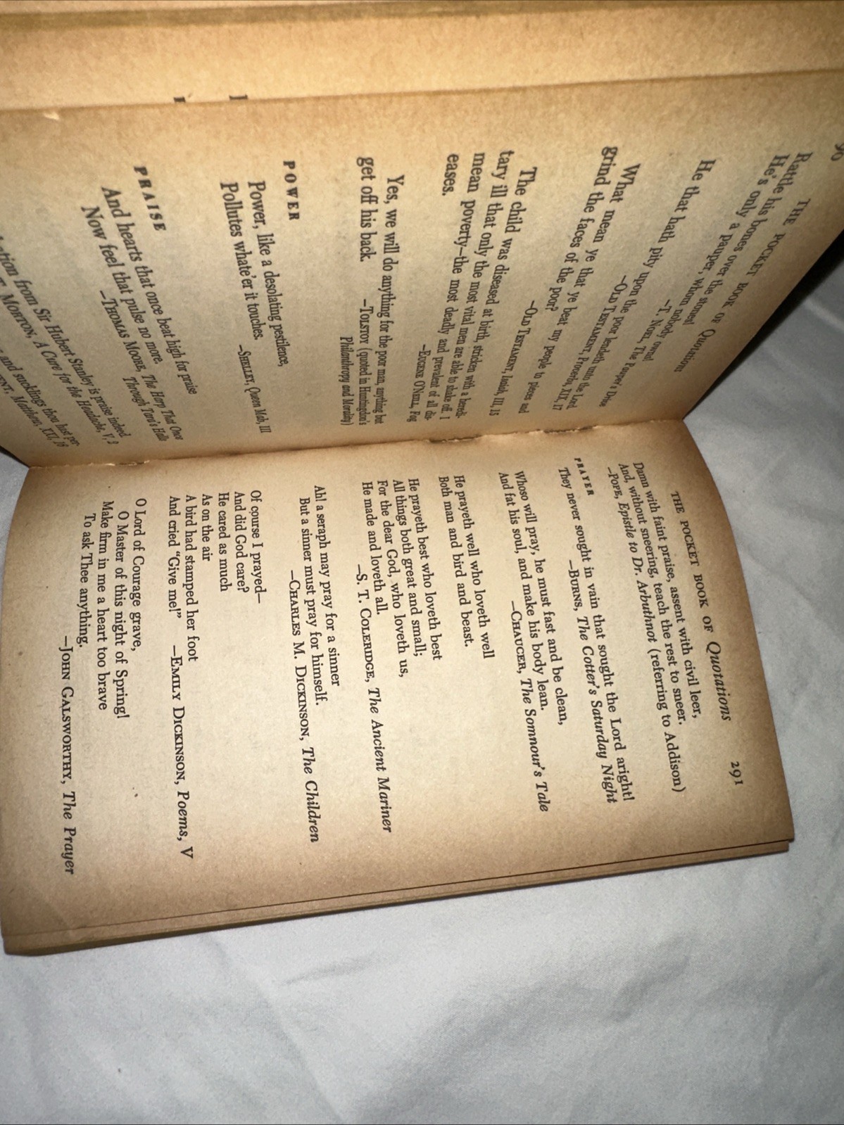 The Pocket Book of Quotations Edited by Henry Davidoff 1952