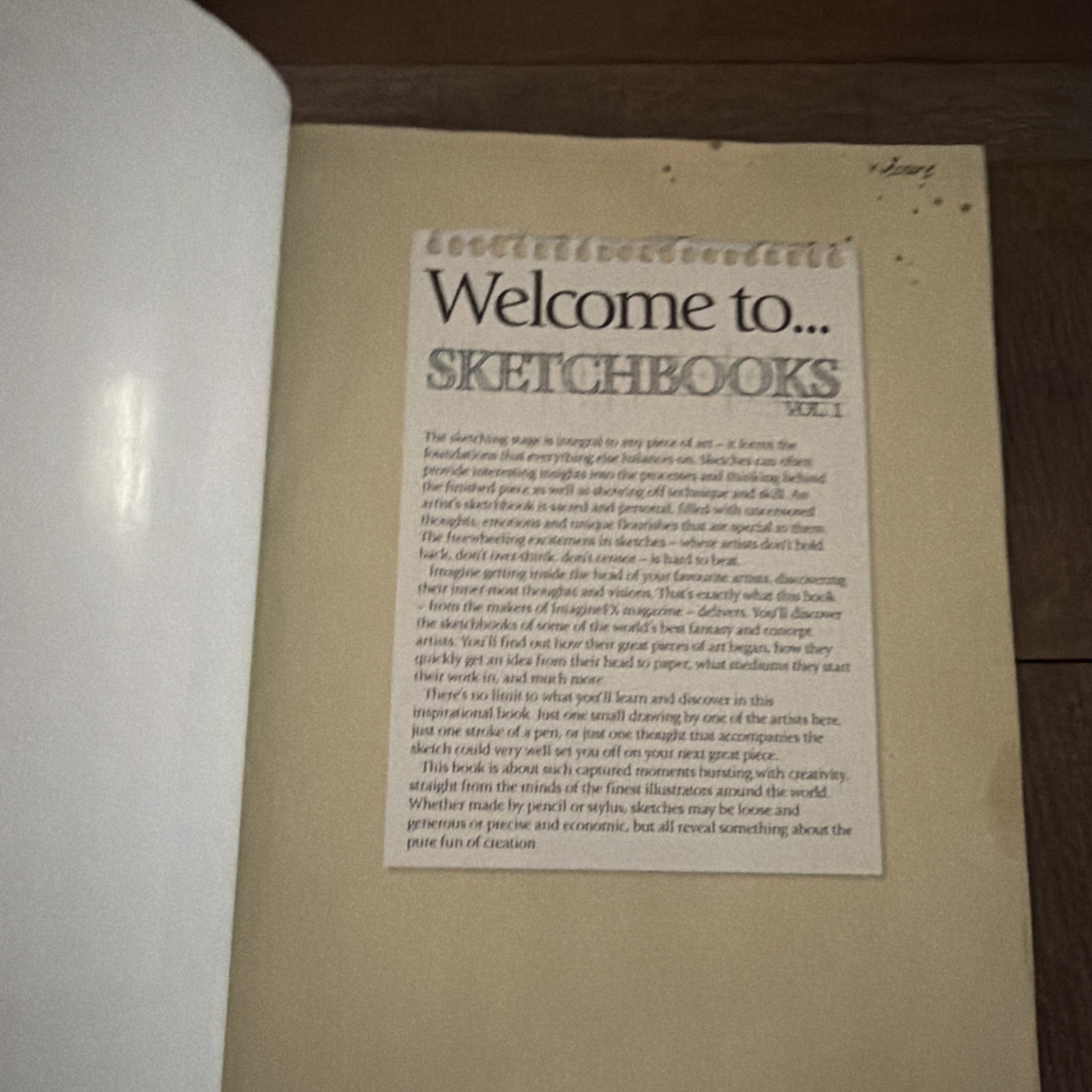 Imagine Fx Sketchbooks Vol 1 152 Pages Sketches Fantasy Art Softcover