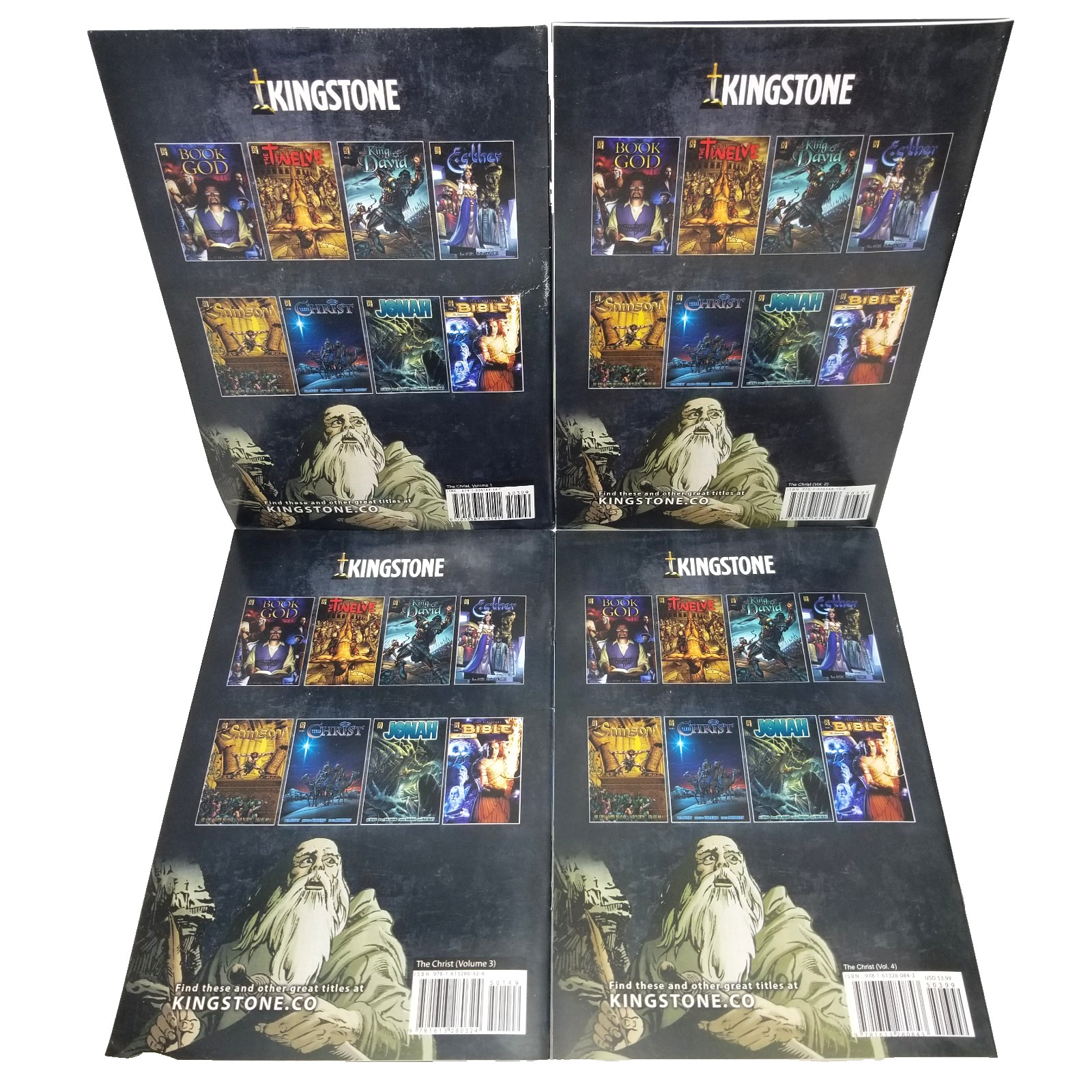 The Christ Volumes 1-12 BIBLE Ben Avery Kingstone Comics Graphic Novels