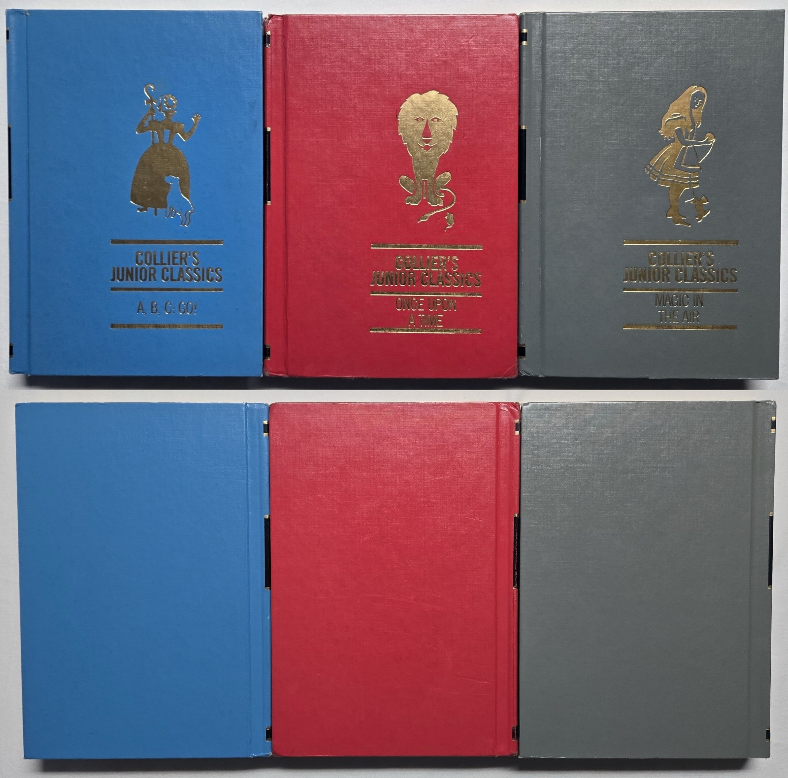 Collier’s Junior Classics Lot 9 (1-10 Missing 7)Young Folks Shelf of Books 1962