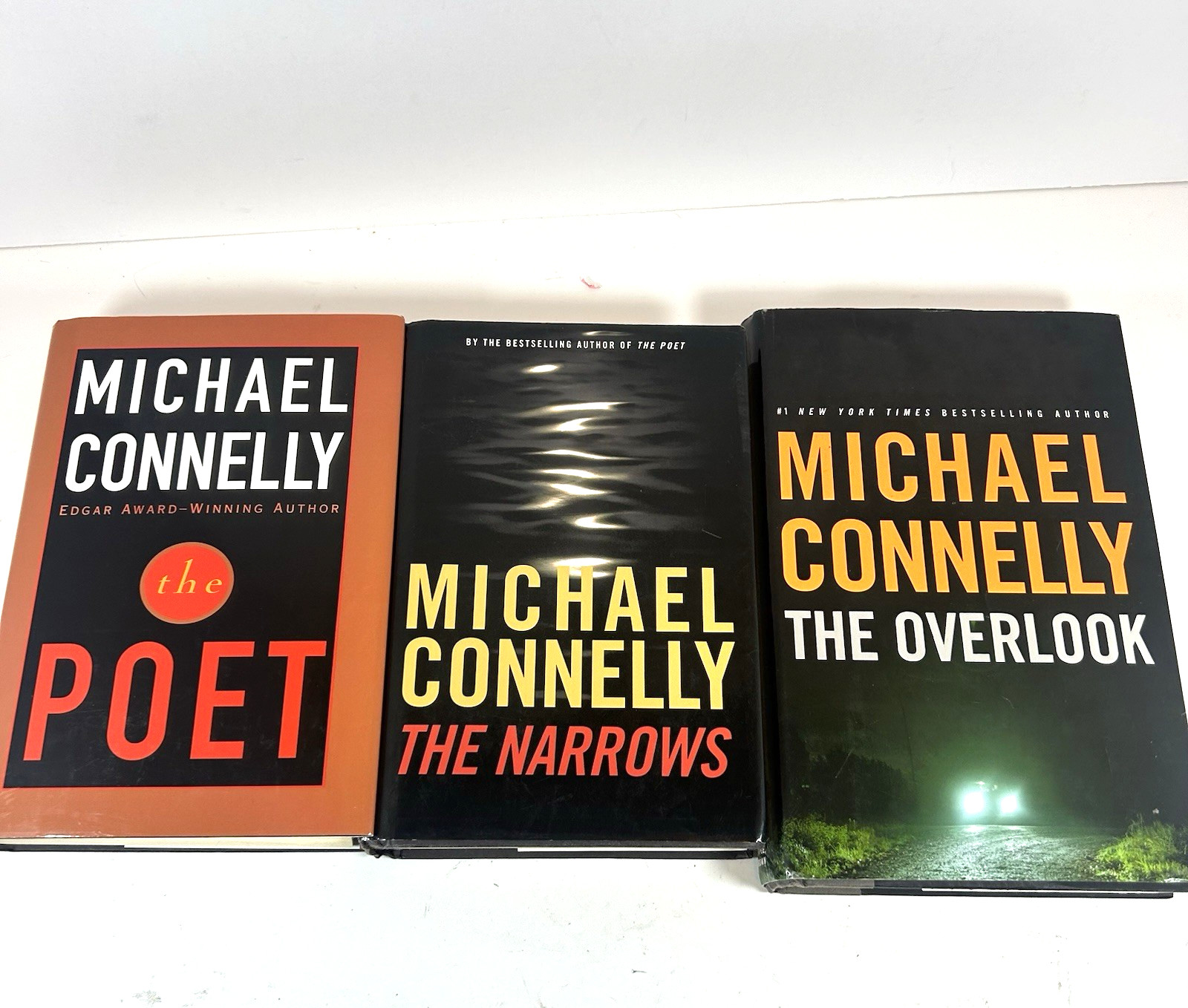 Michael Connelly Novels Lot of 9 Bosch Series HC/DJ Crime Fiction 1st Edition
