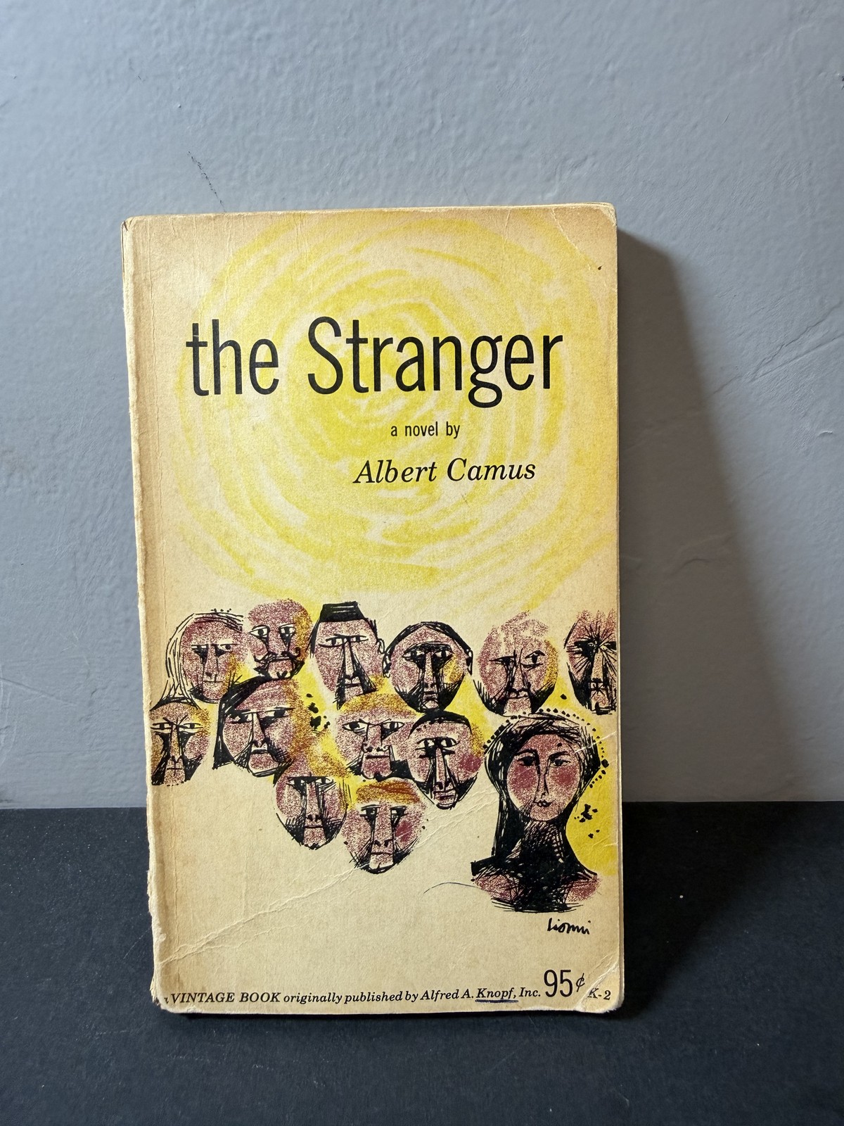 The Stranger by Albert Camus Vintage Books 1954 Paperback French Existentialism
