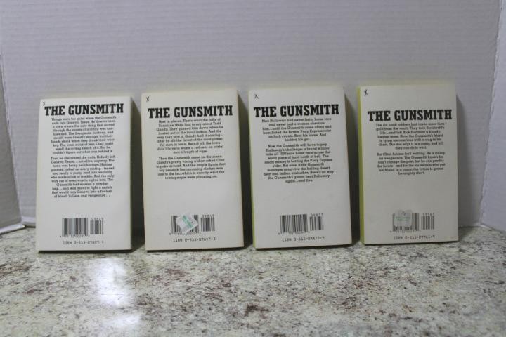 The Gunsmith Adult Western Romance Paperback Books by J R Roberts Lot of 21