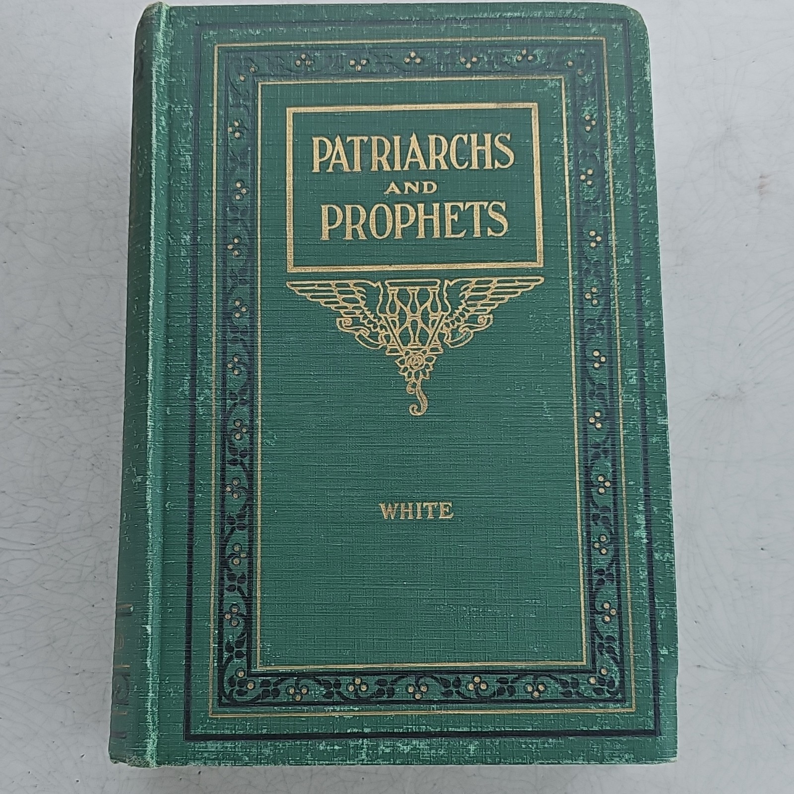 Patriarchs and Prophets Mrs. E.G. White 1927 Review & Herald Hardcover Illus