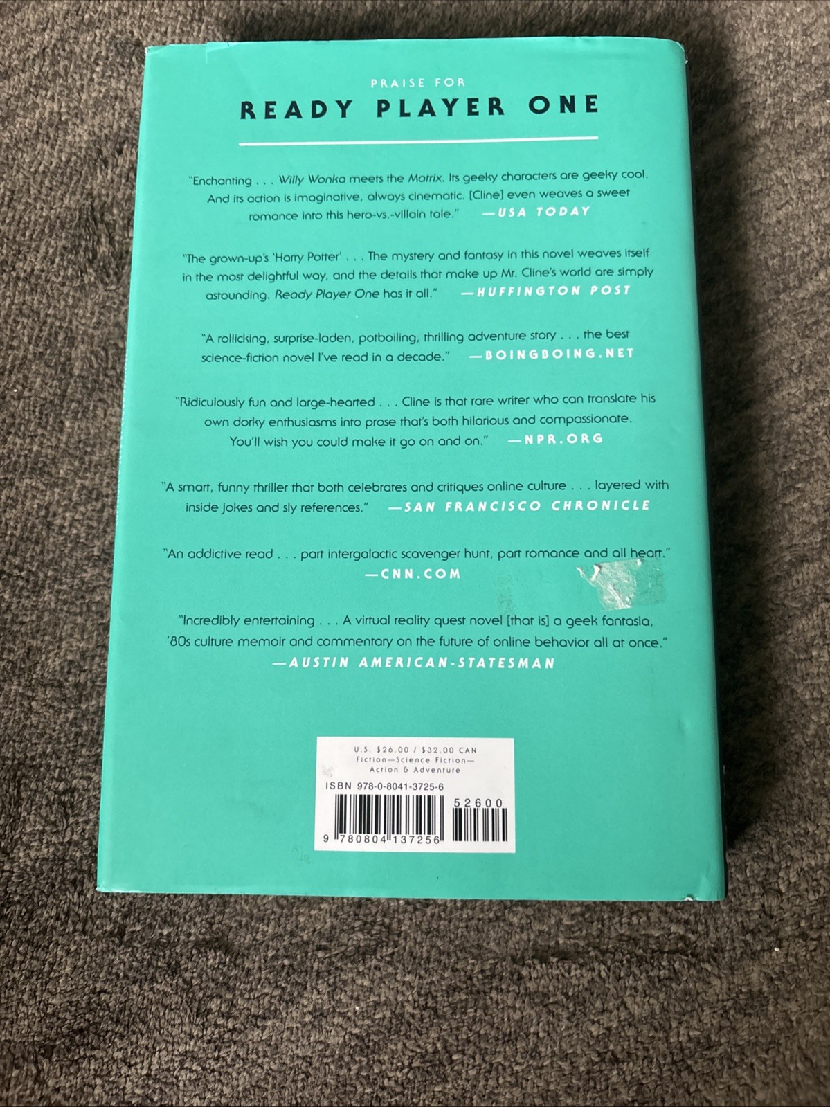 Ernest Cline Signed Book Lot Ready Player Two Armada Hardcover