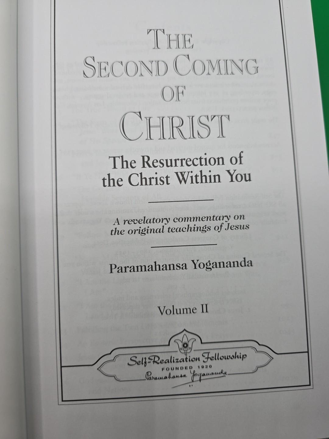 Second Coming of Christ : The Resurrection of the Christ Within You: A…