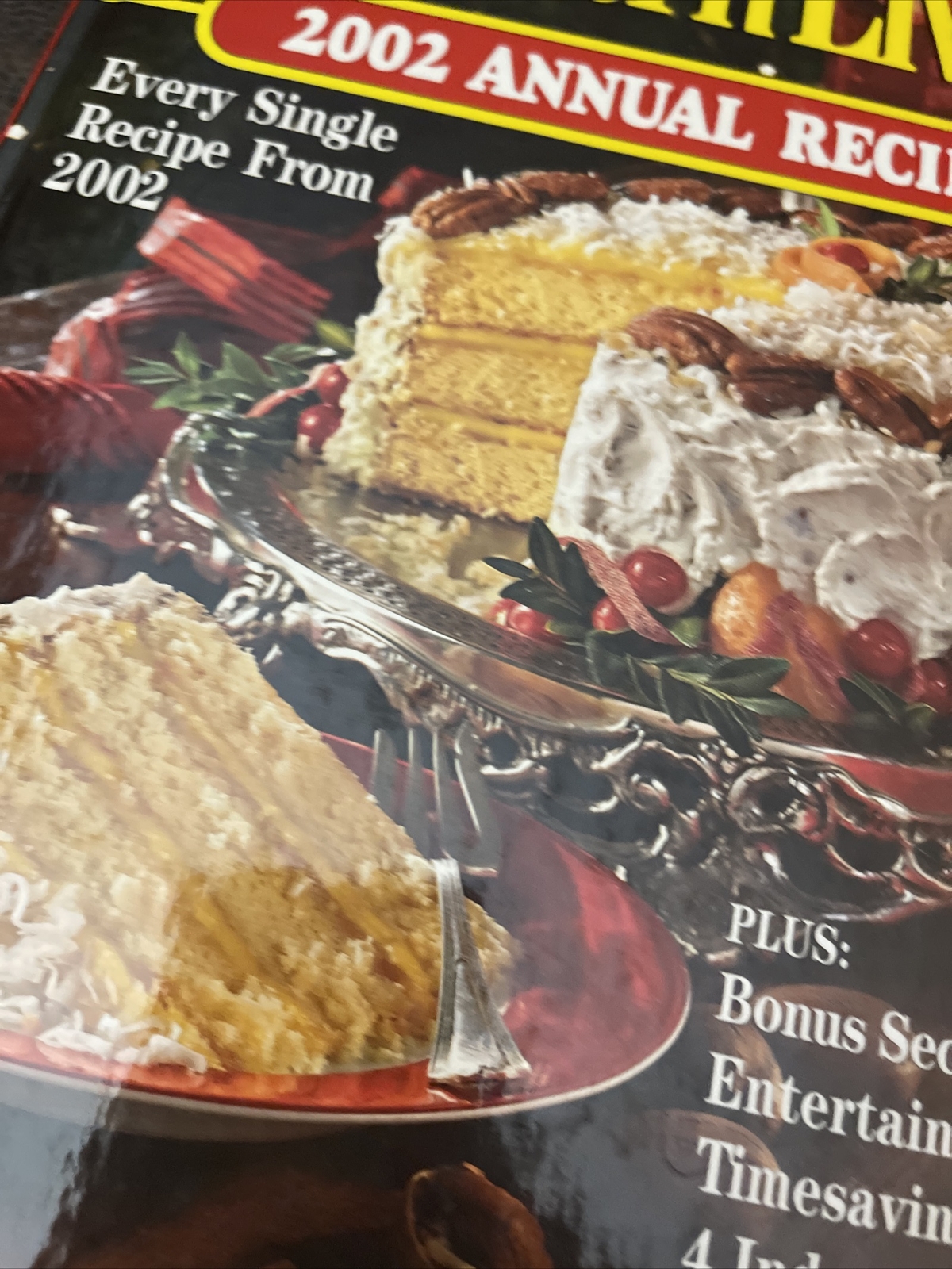 Southern Living 2002 Annual Recipes Cookbook (Hardcover) 366 Pages Color Photos