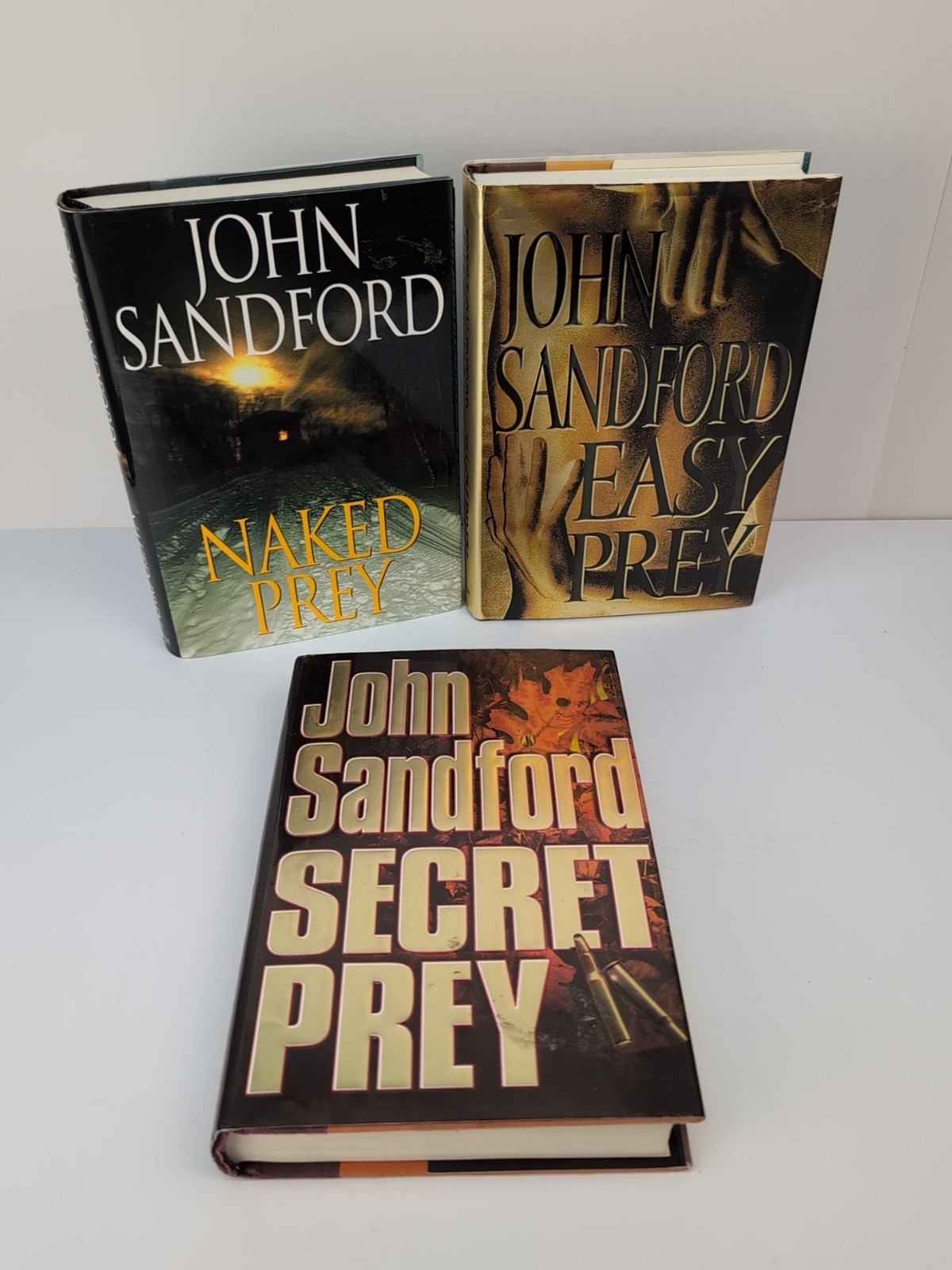 SIGNED* John Sandford 10 HC Book Lot Prey Series 1st Edition/Printings HC/DJ
