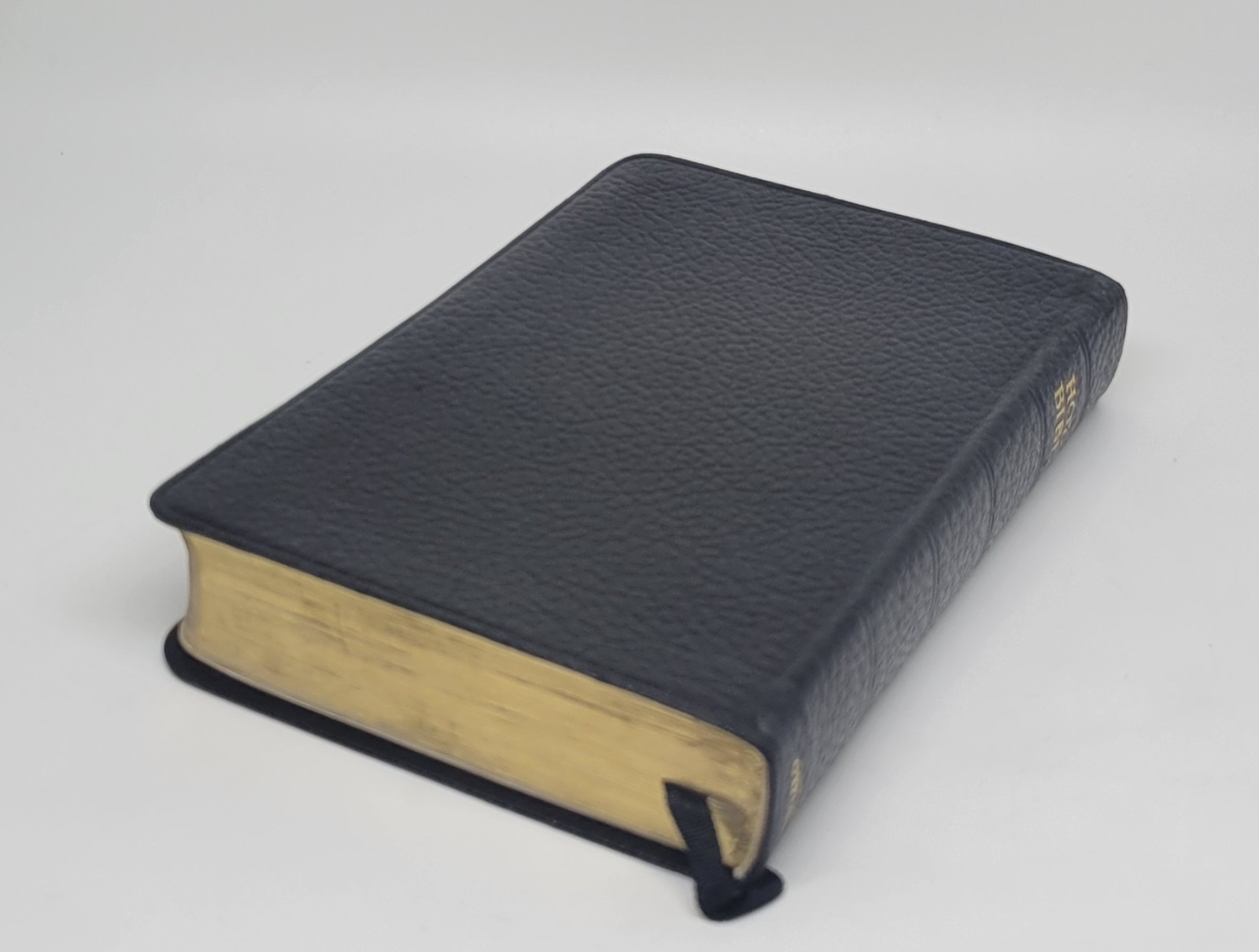 Oxford Bible KJV India Paper Black Leather Great Britain With Box