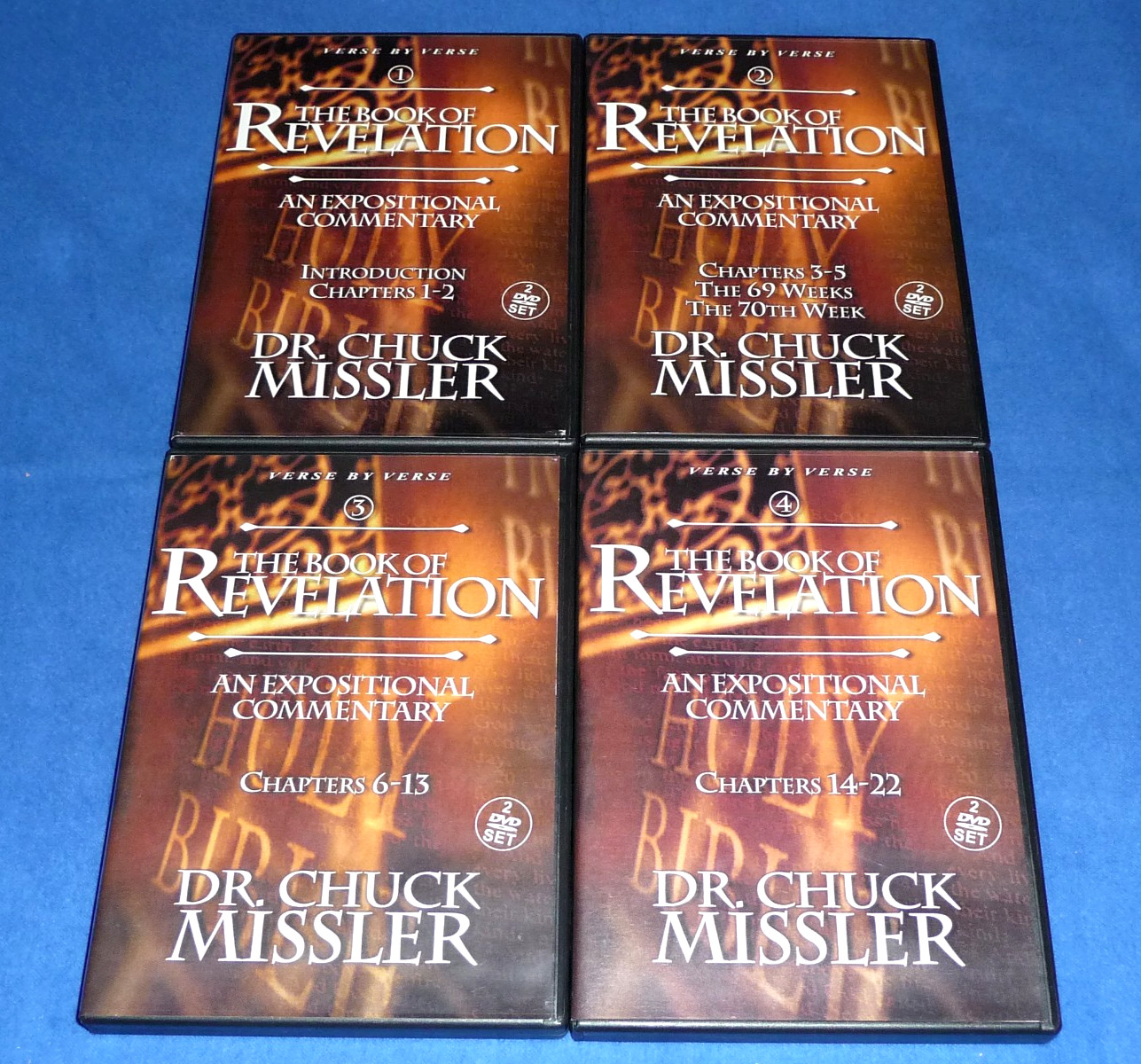 The Book Of Revelation An Expositional Commentary Dr. Chuck Missler (8 DVD Set)