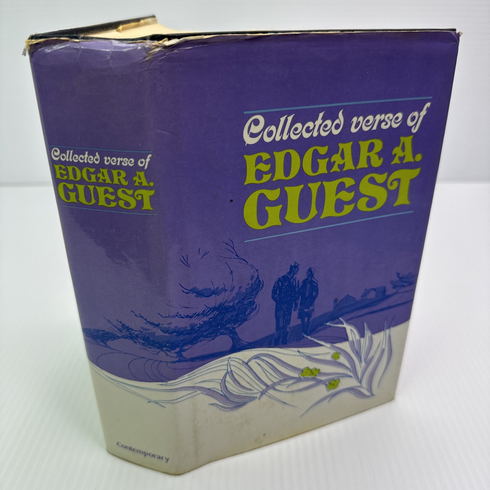 Collected Verse of Edgar A. Guest Hardcover Contemporary Books Inc. Poetry Book